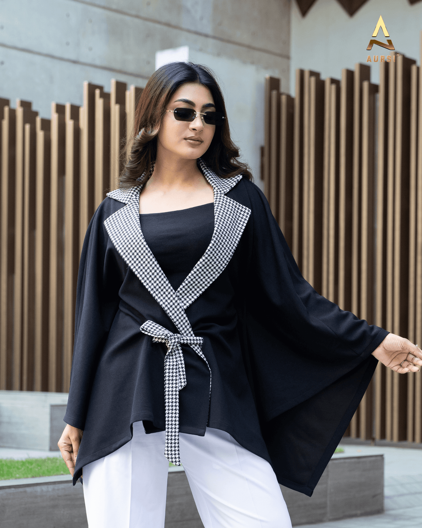 Blazer Neck Kaftan 25-13