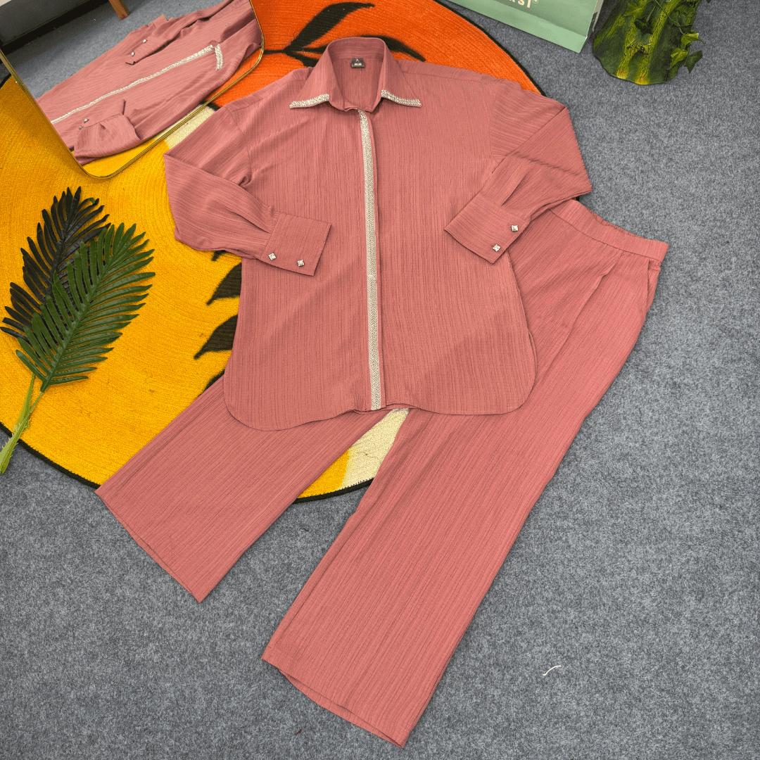 Karchupi Co-Ord - Pink
