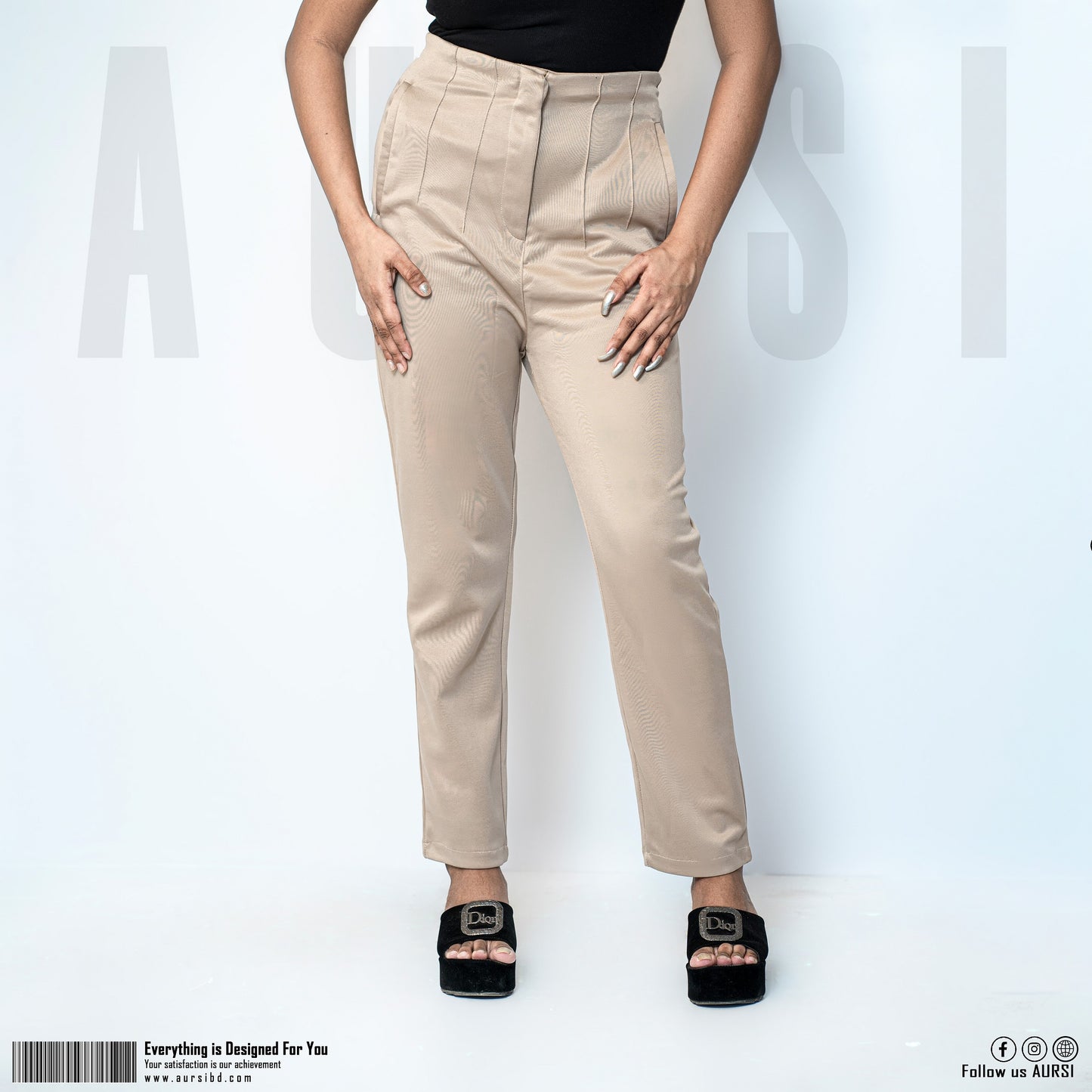 ZARA Formal Pant - Beige