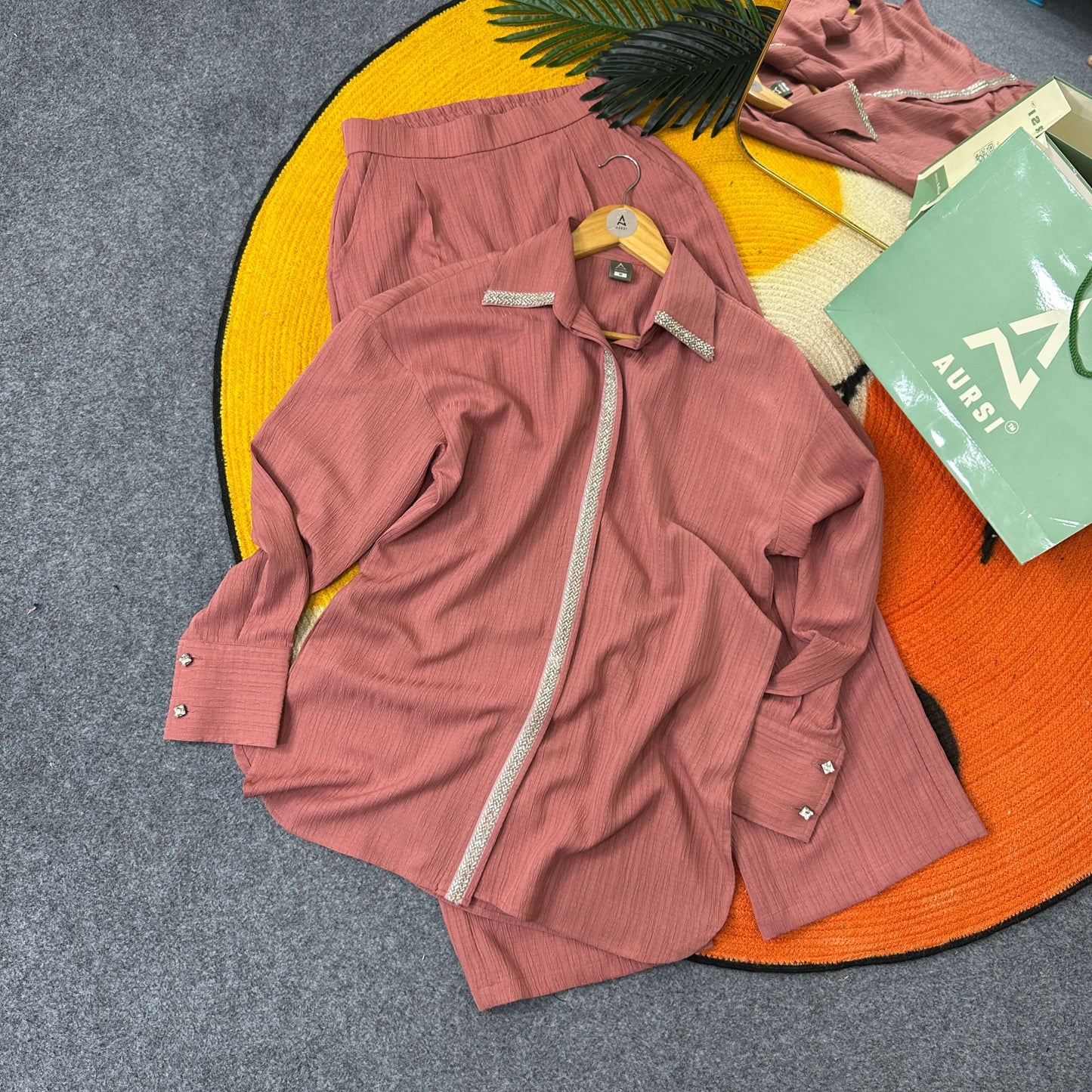 Karchupi Co-Ord - Pink