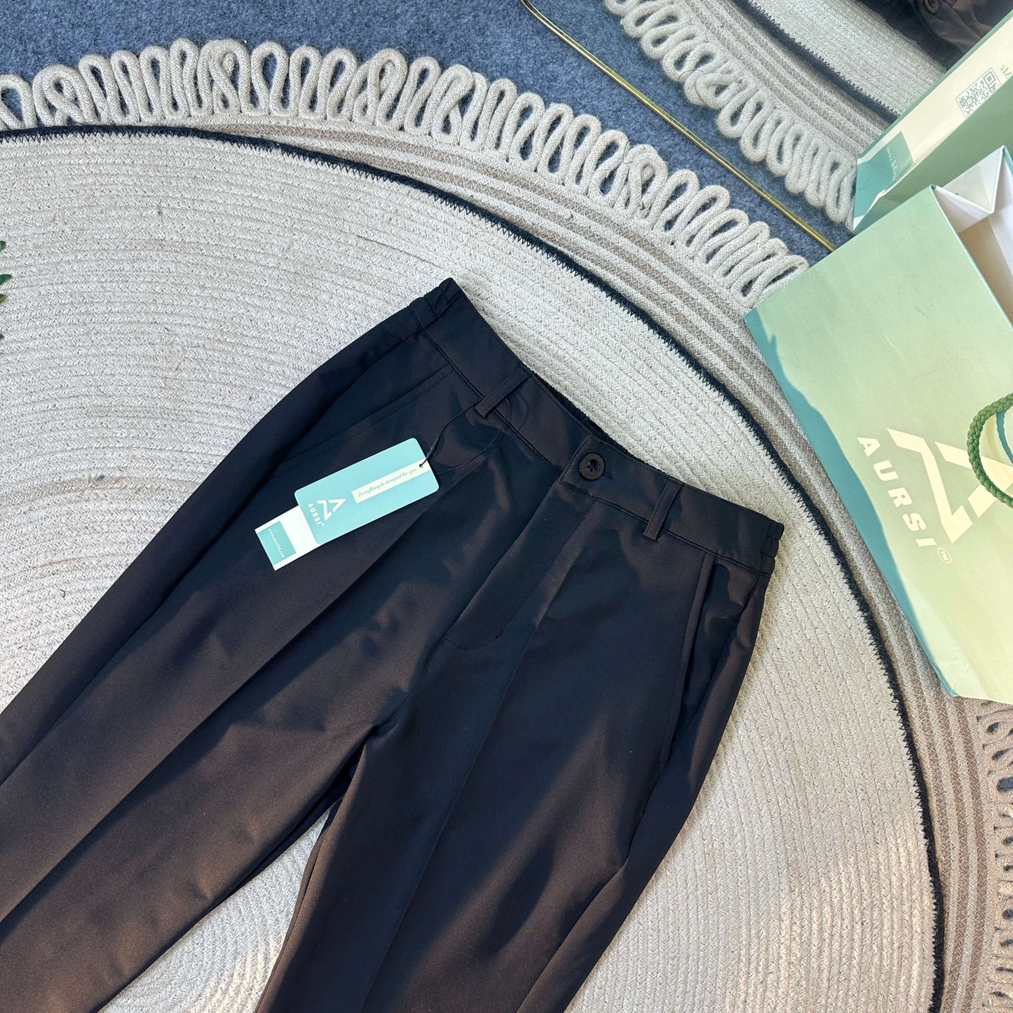 Ladies Bootcut Pants (Black)