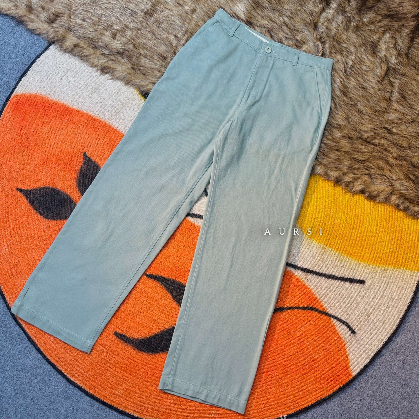 Unisex Twill Baggy Pants 03 by AURSI