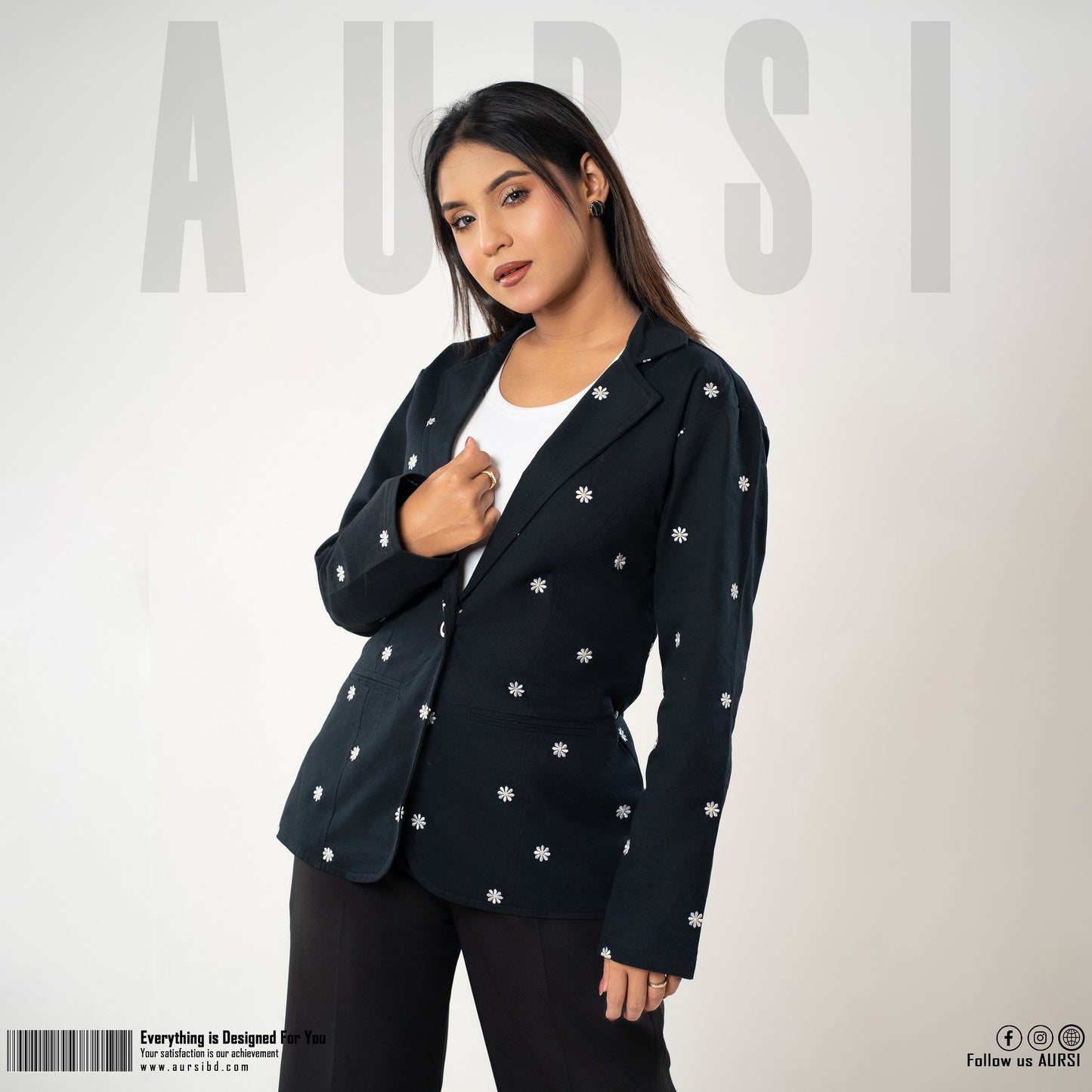 Daisy Flower Blazer by AURSI