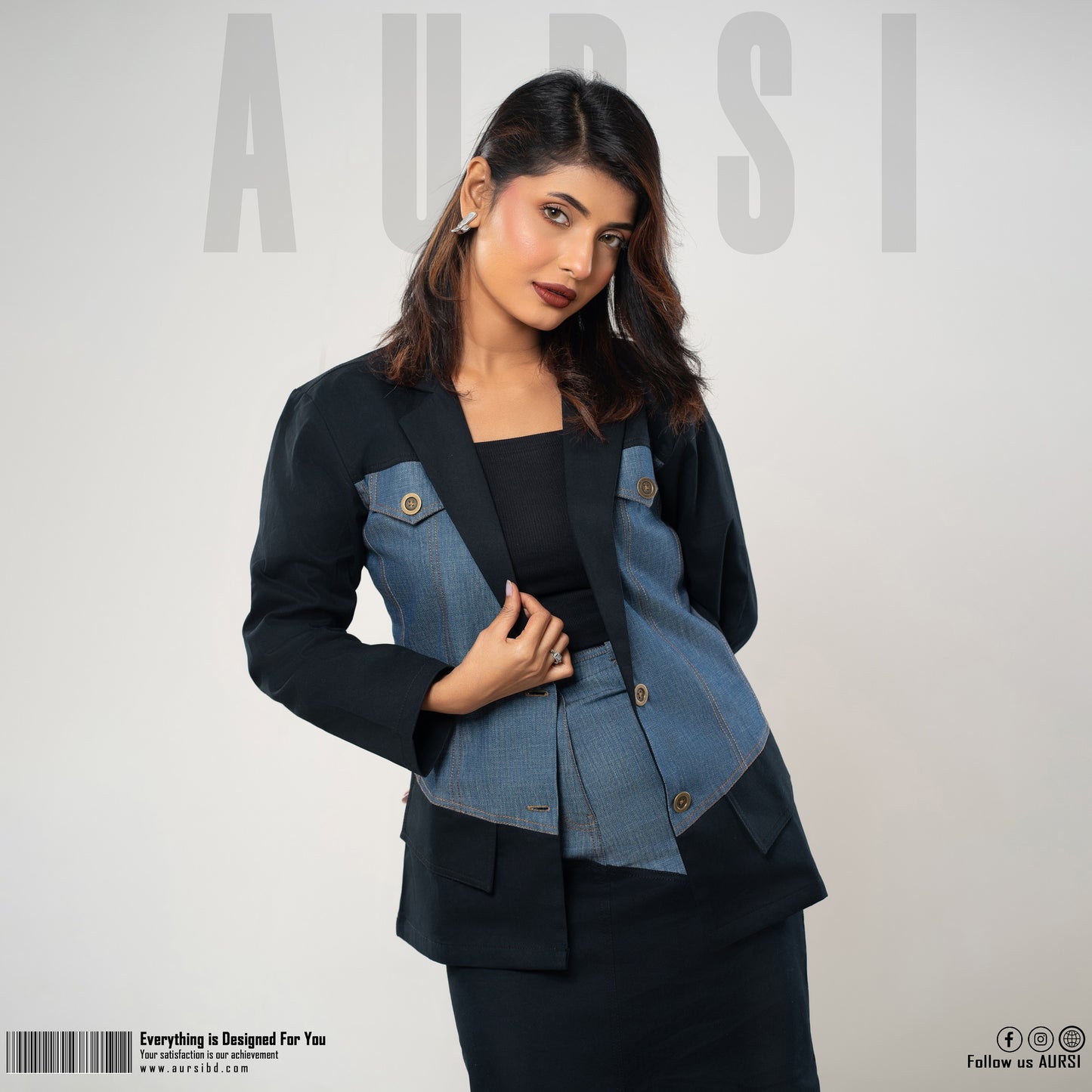 Custom Order Blazer & Skirt Set