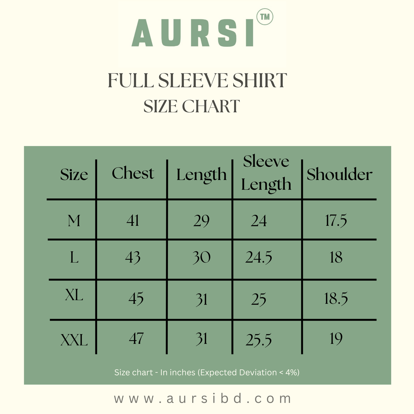 Men's Full Sleeve Striped Shirt by AURSI