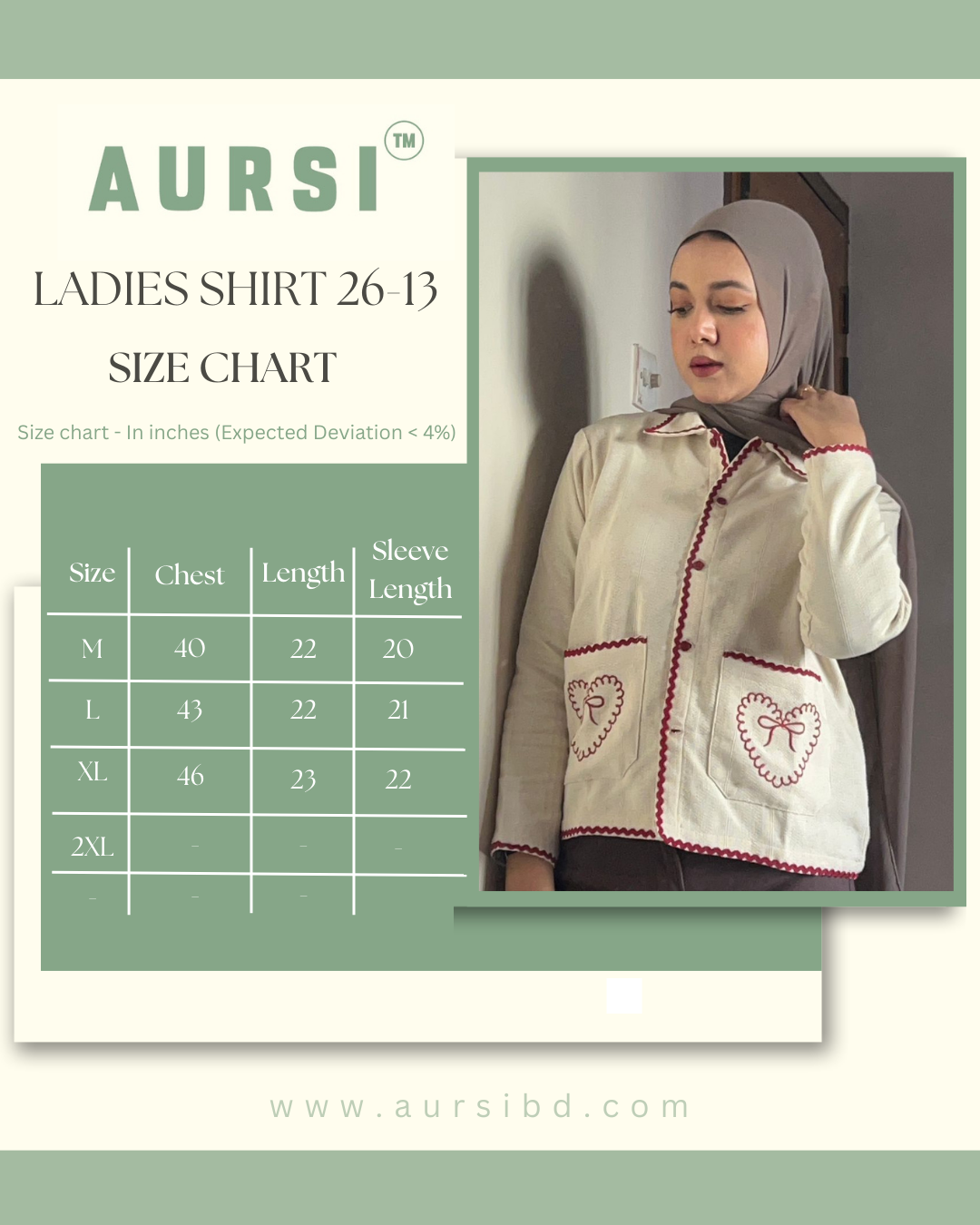 Ladies Shirt 26-13-A