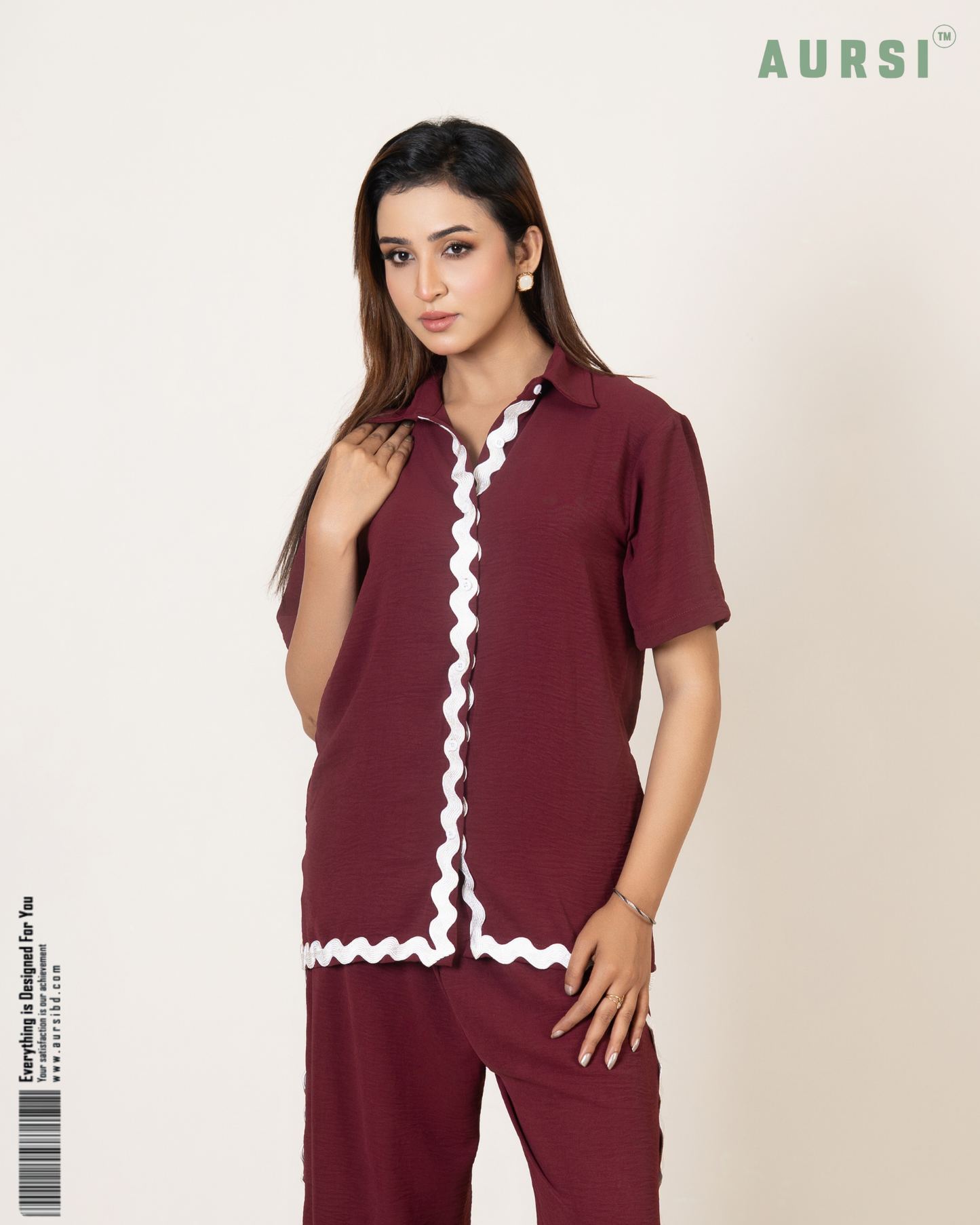 Co-Ord 26-06-A (Maroon)