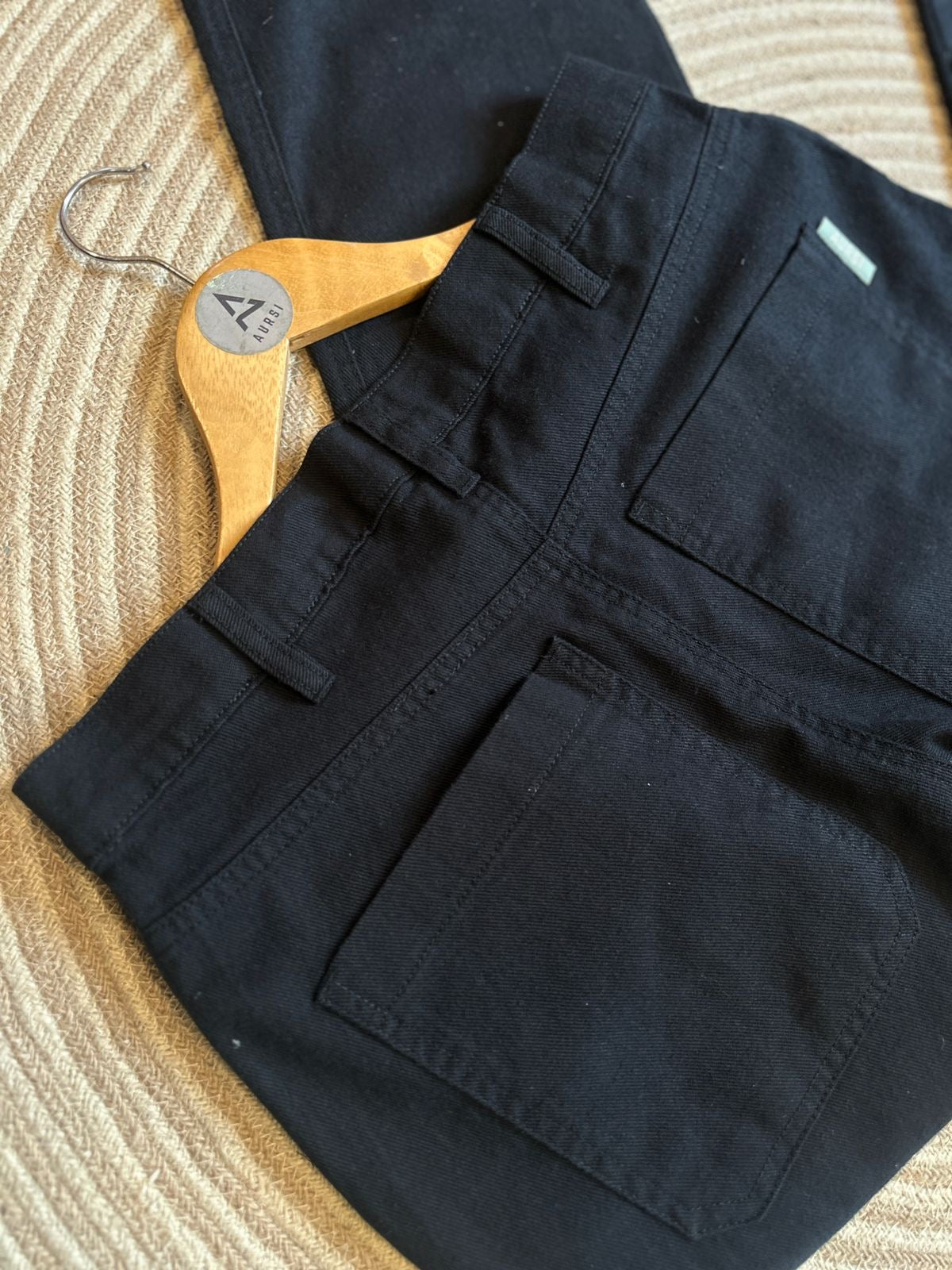 Semi Baggy Cargo Pant 26-06 (Black)