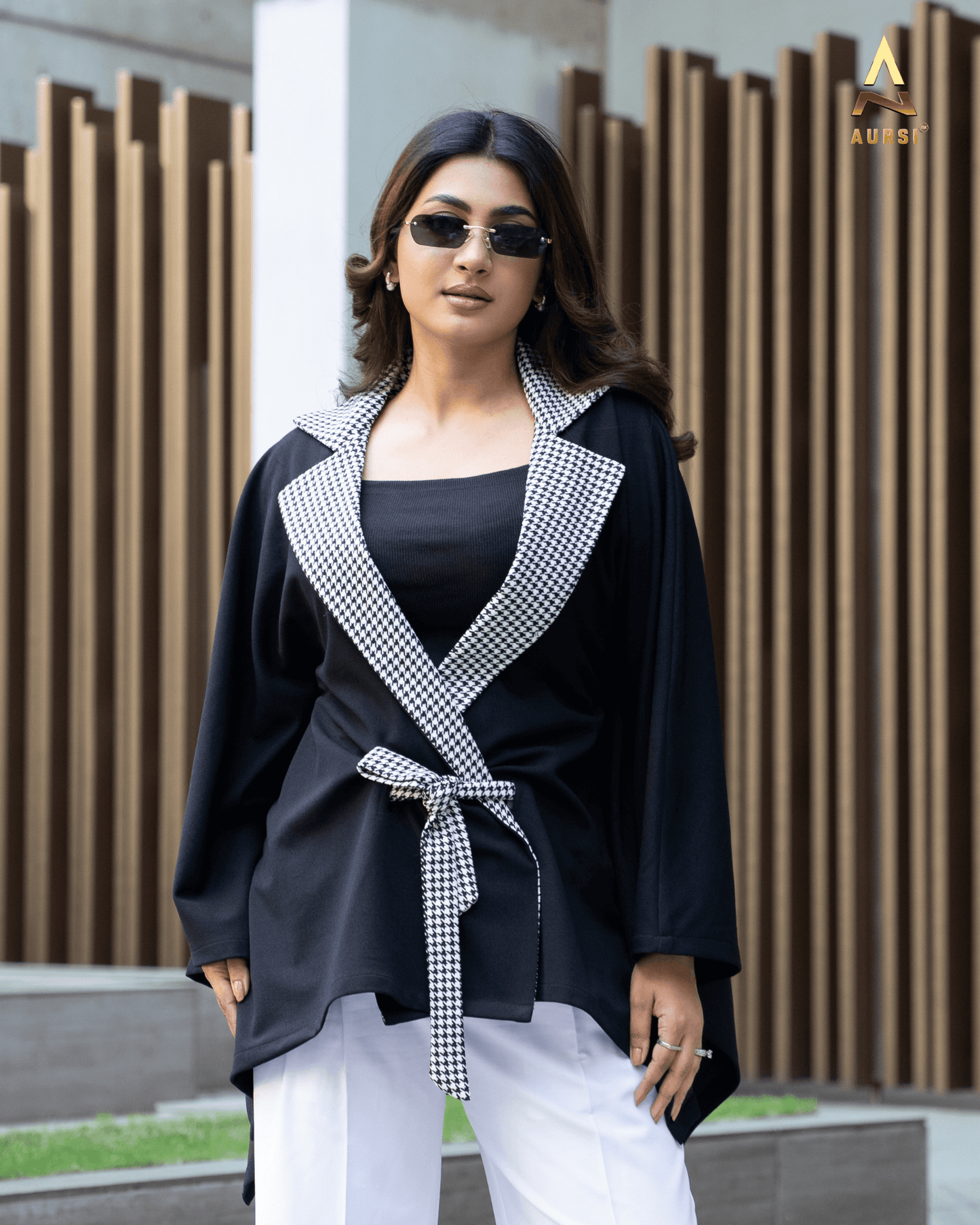 Blazer Neck Kaftan 25-13