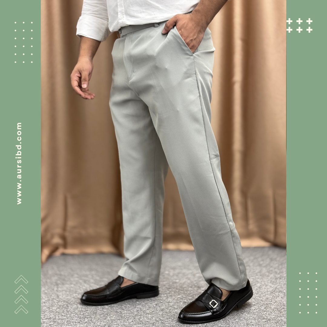 Men's Formal Pant (Light Ash)
