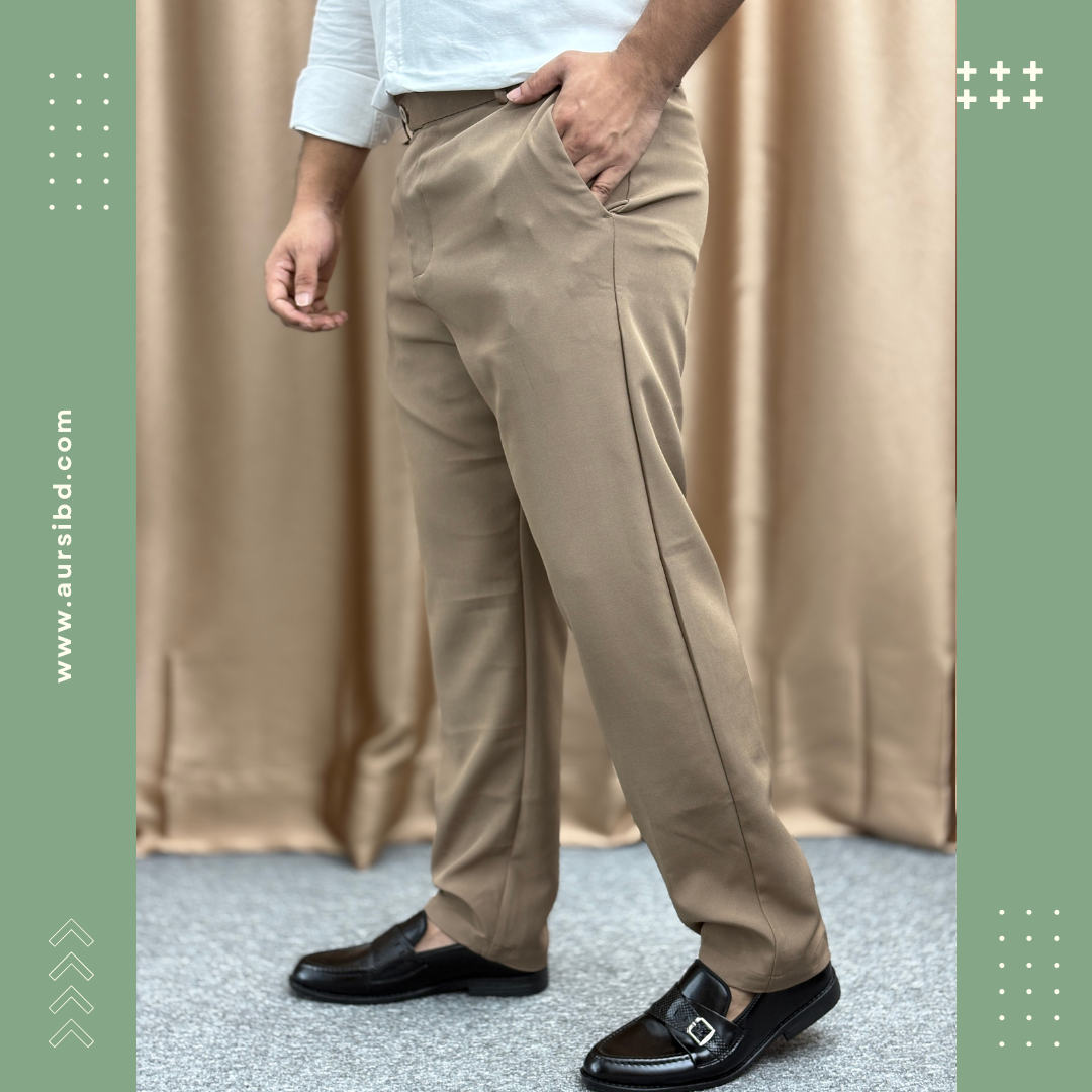 Men's Formal Pant (Beige)