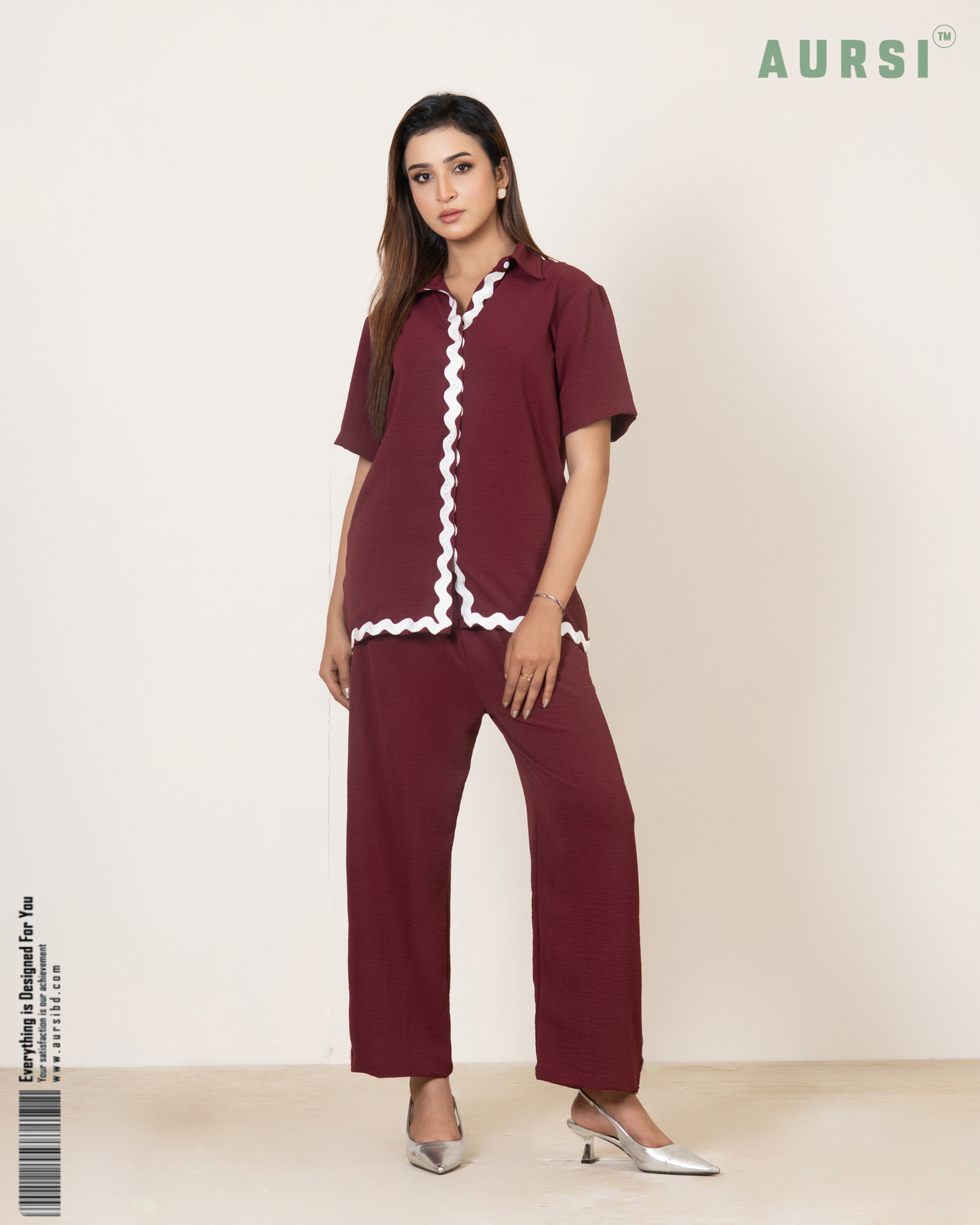 Co-Ord 26-06-A (Maroon)