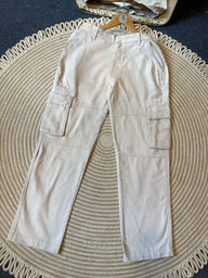 Semi Baggy Cargo Pant 26-06 (Off-White) - M