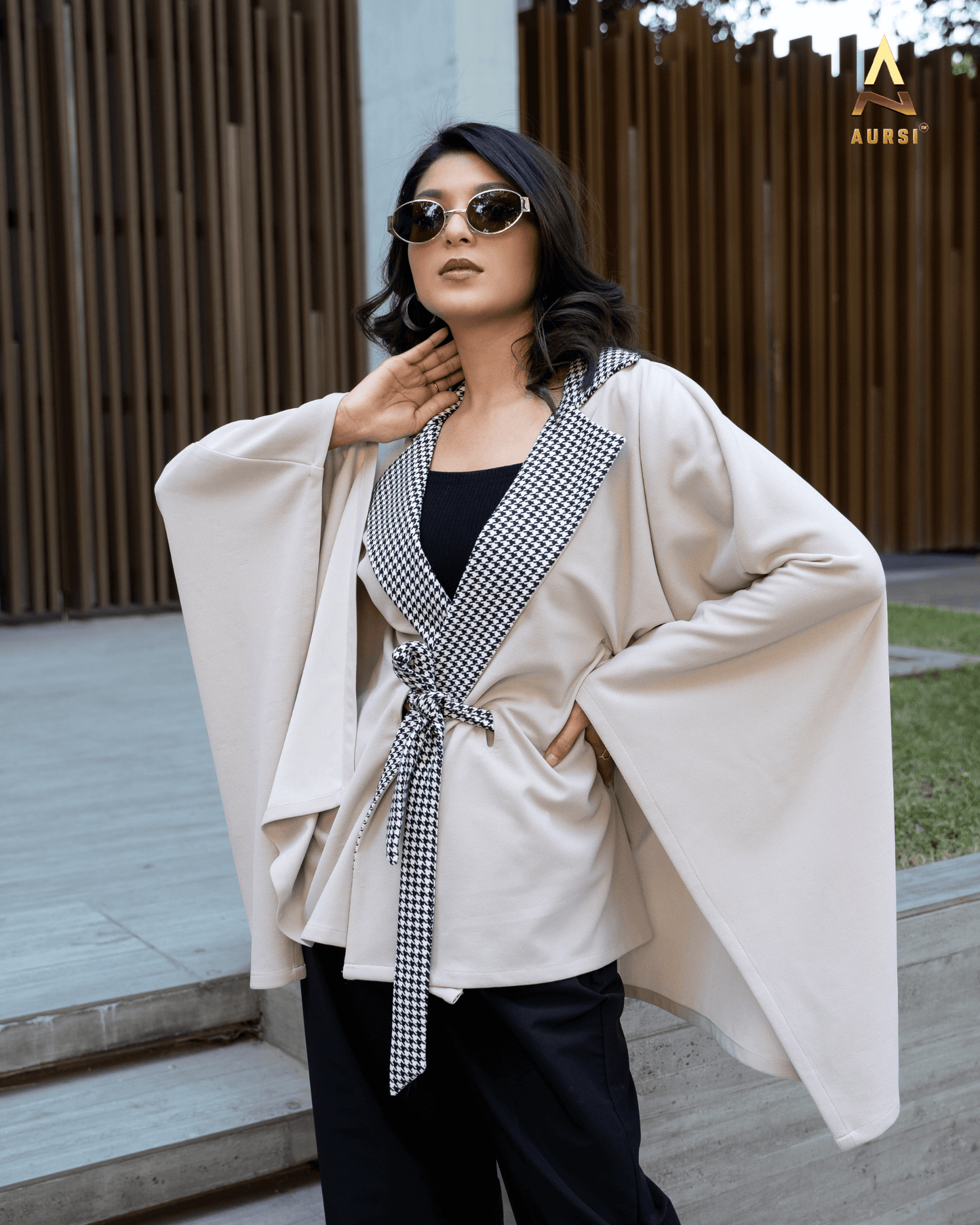 Blazer Neck Kaftan 25-14