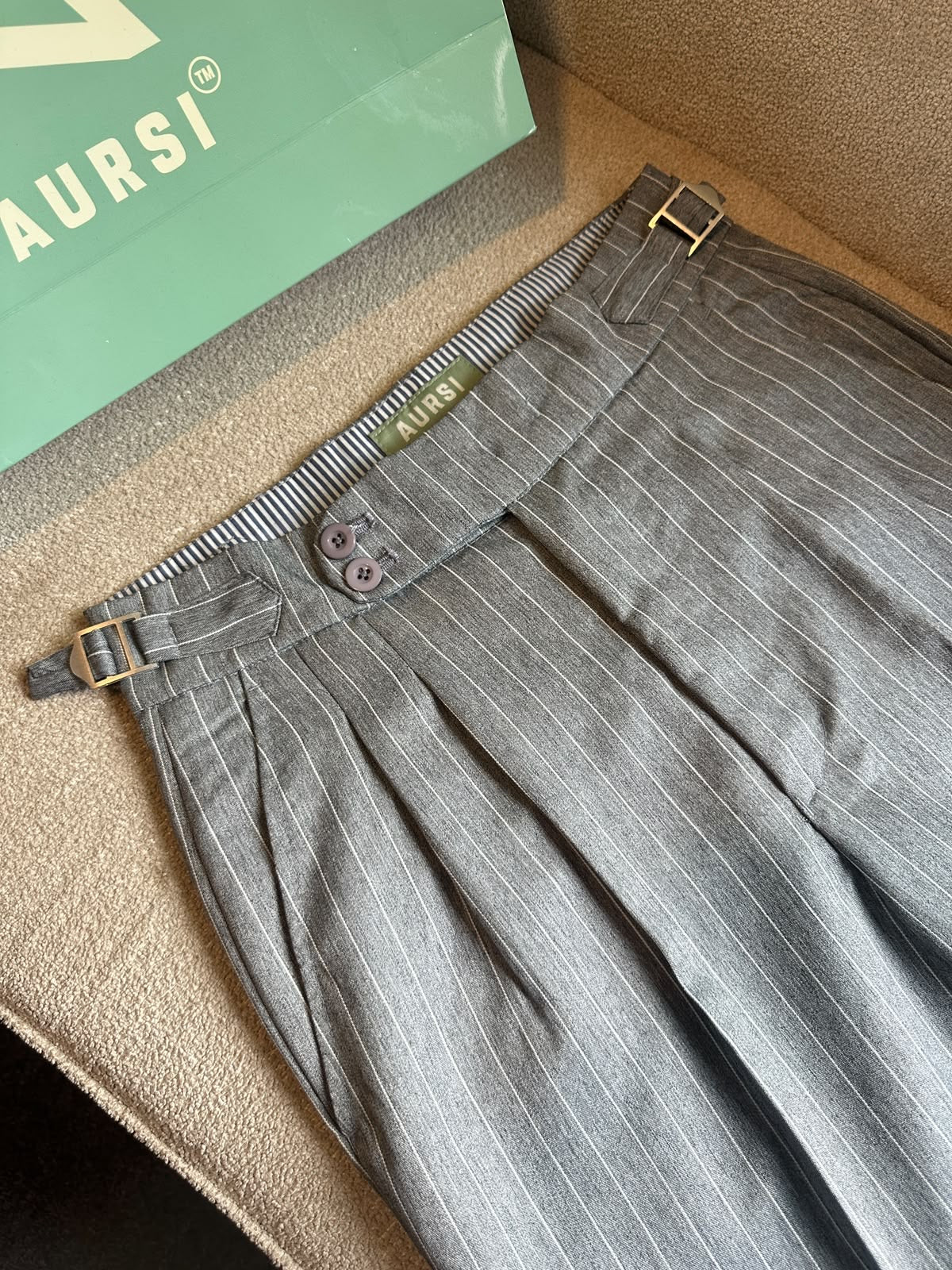 Men's Straight Cut Gurkha Formal Pant 26- 102-A
