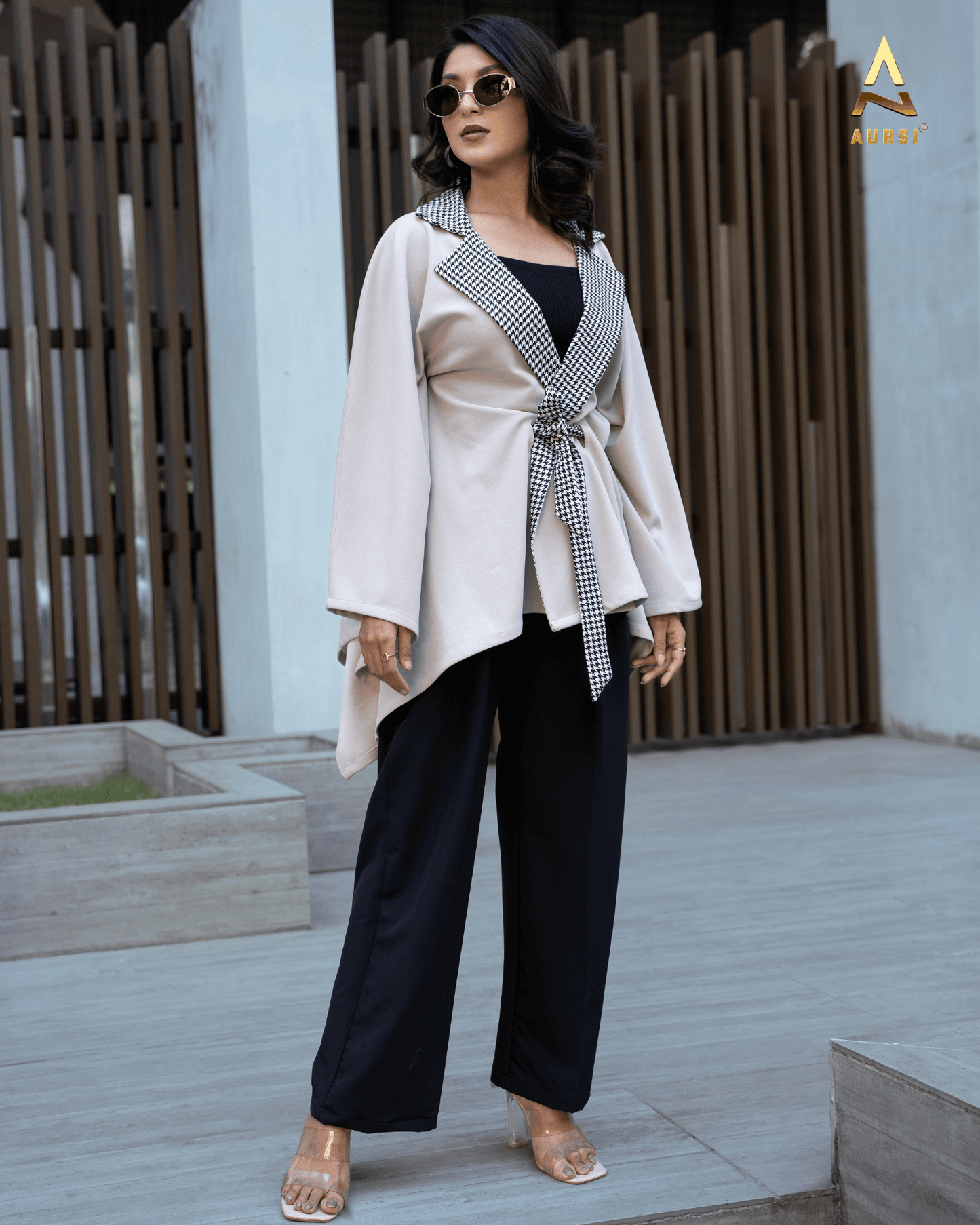 Blazer Neck Kaftan 25-14
