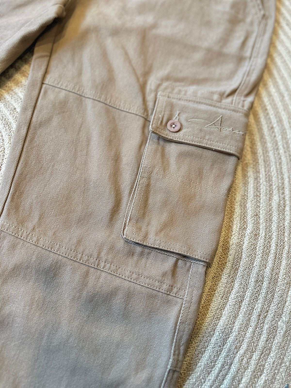 Semi Baggy Cargo Pant 26-06 (Beige)