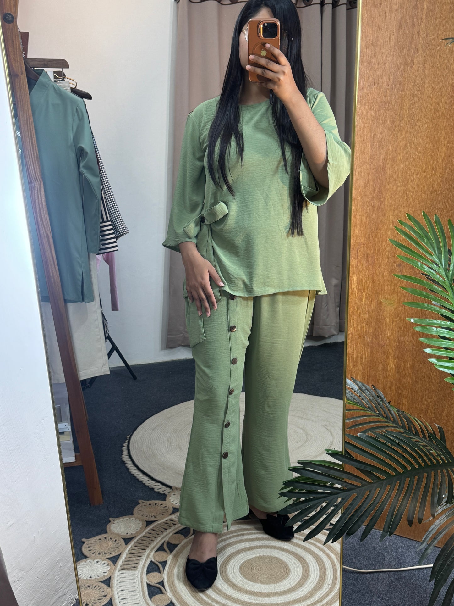 Modest Co-Ord 26-05 (Pastel Green)