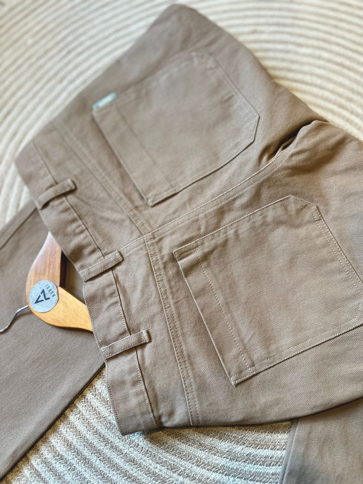 Semi Baggy Cargo Pant 26-06 (Beige)