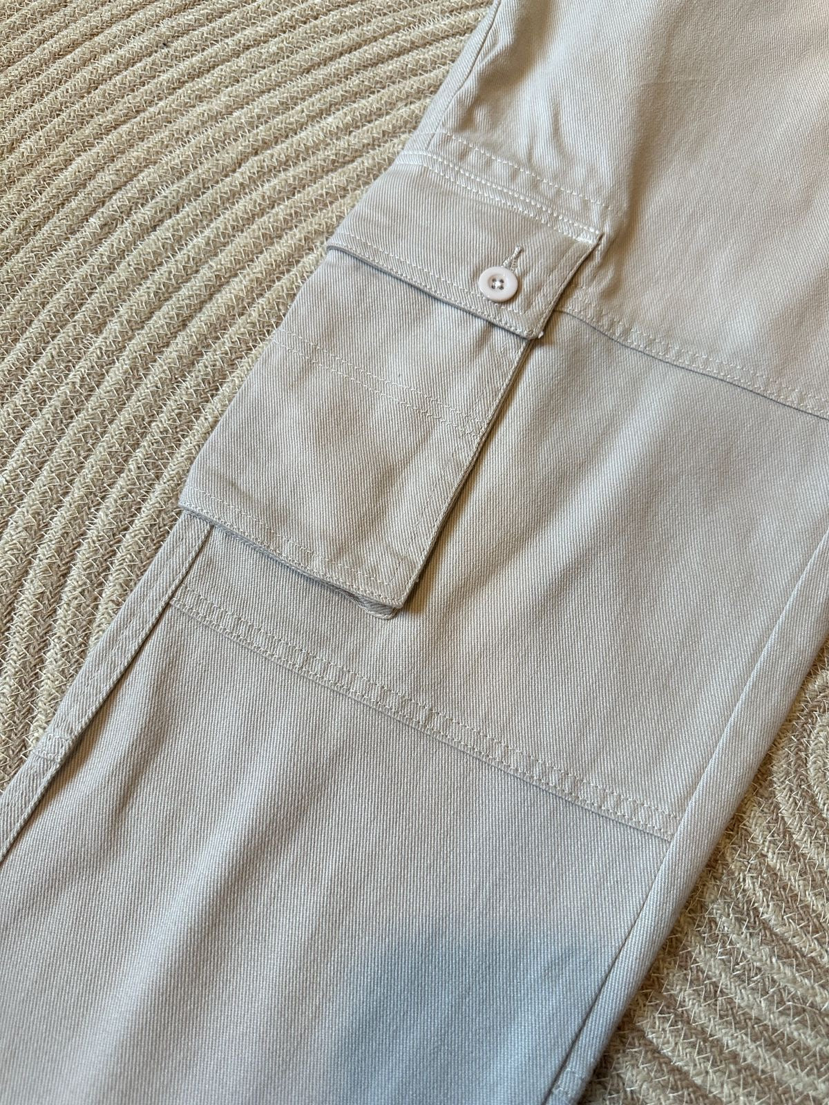 Semi Baggy Cargo Pant 26-06 (Off-White)