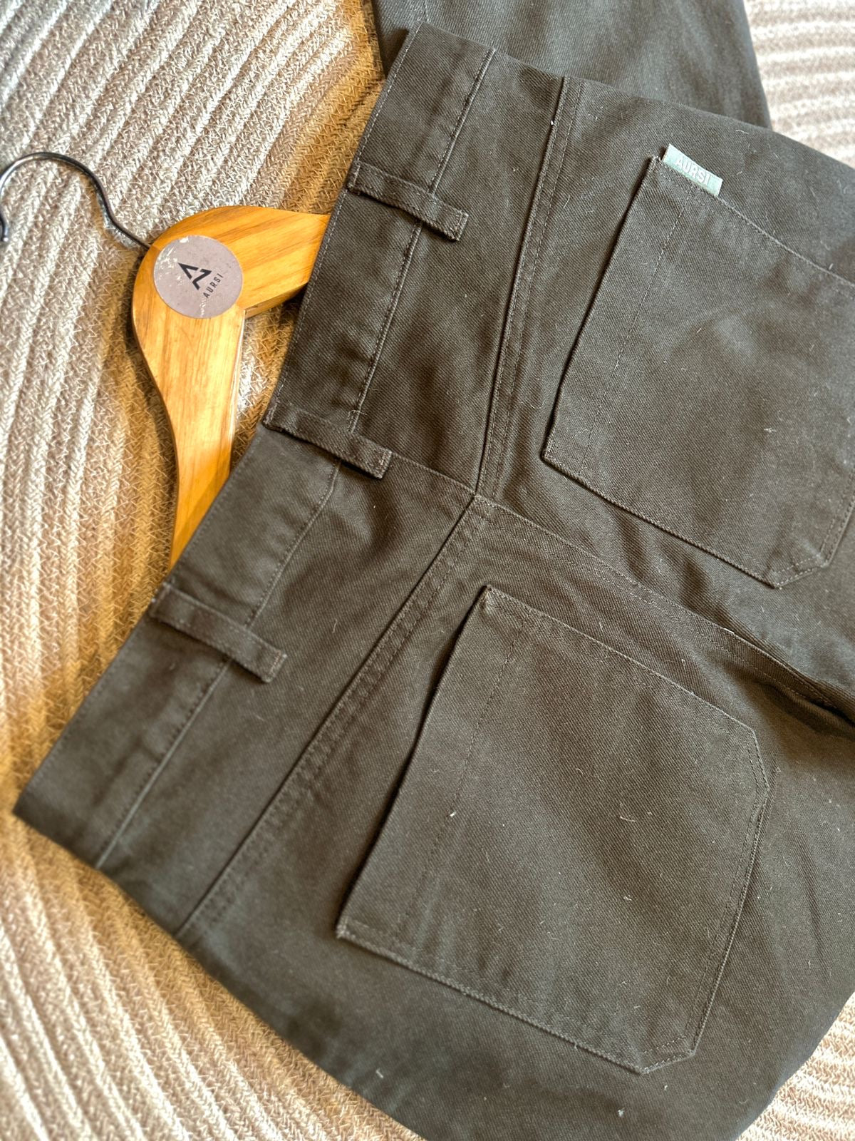 Semi Baggy Cargo Pant 26-06 (Dark Olive)