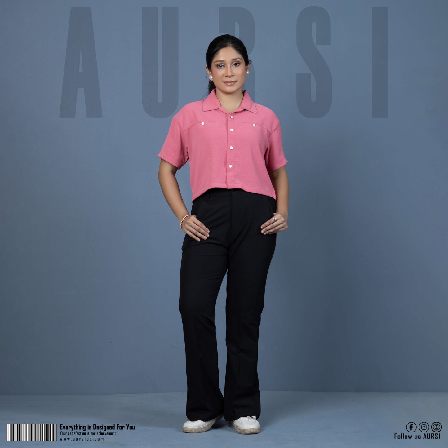 Ladies Bootcut Pants (Black)