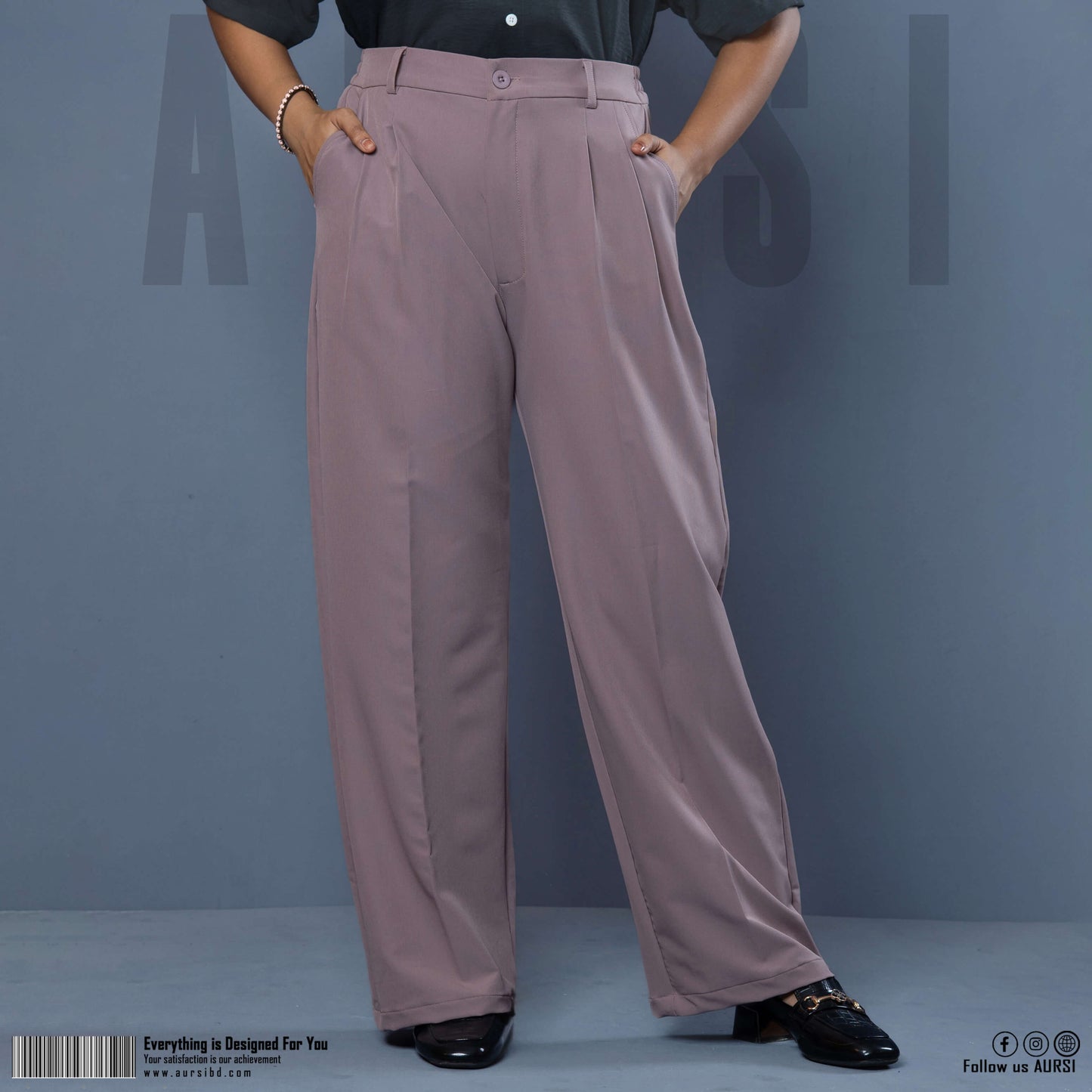 Ladies Wide Leg Pants 06 (Onion)