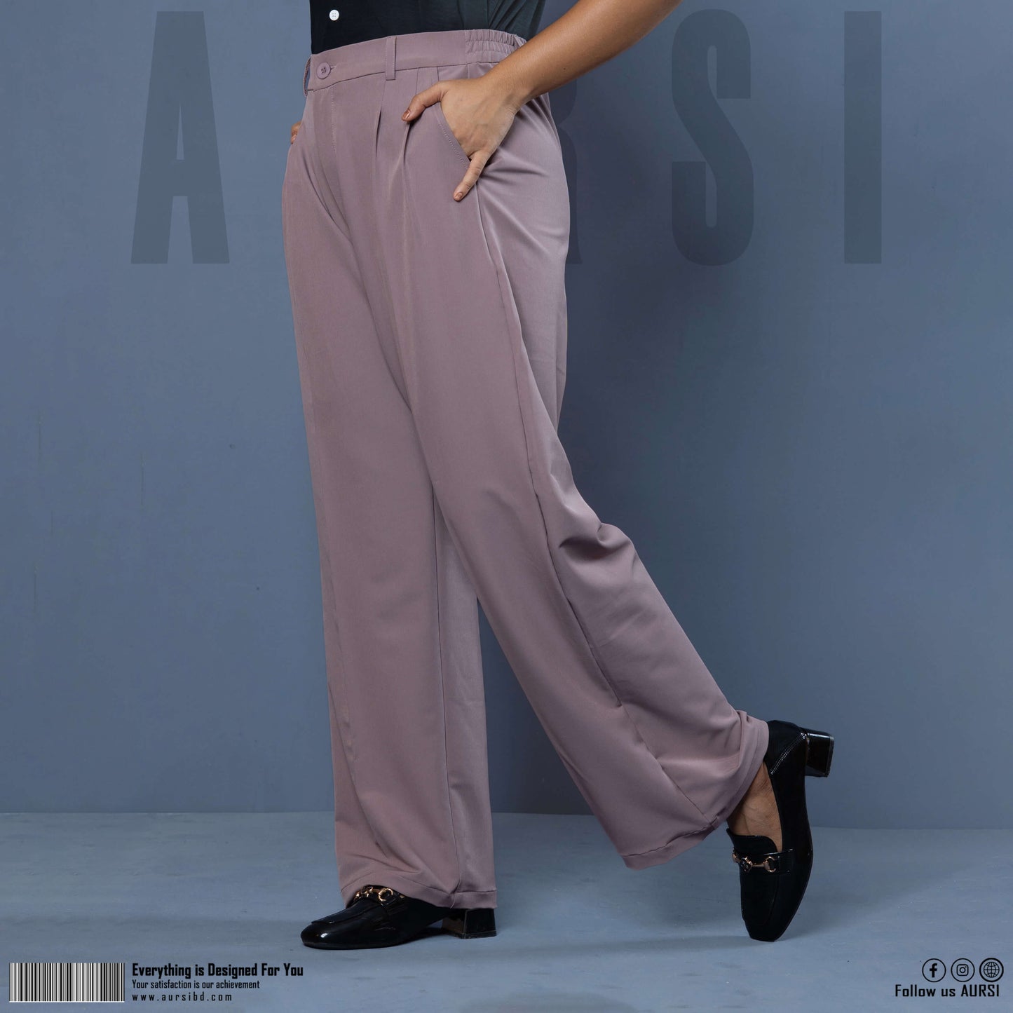 Ladies Wide Leg Pants 06 (Onion)