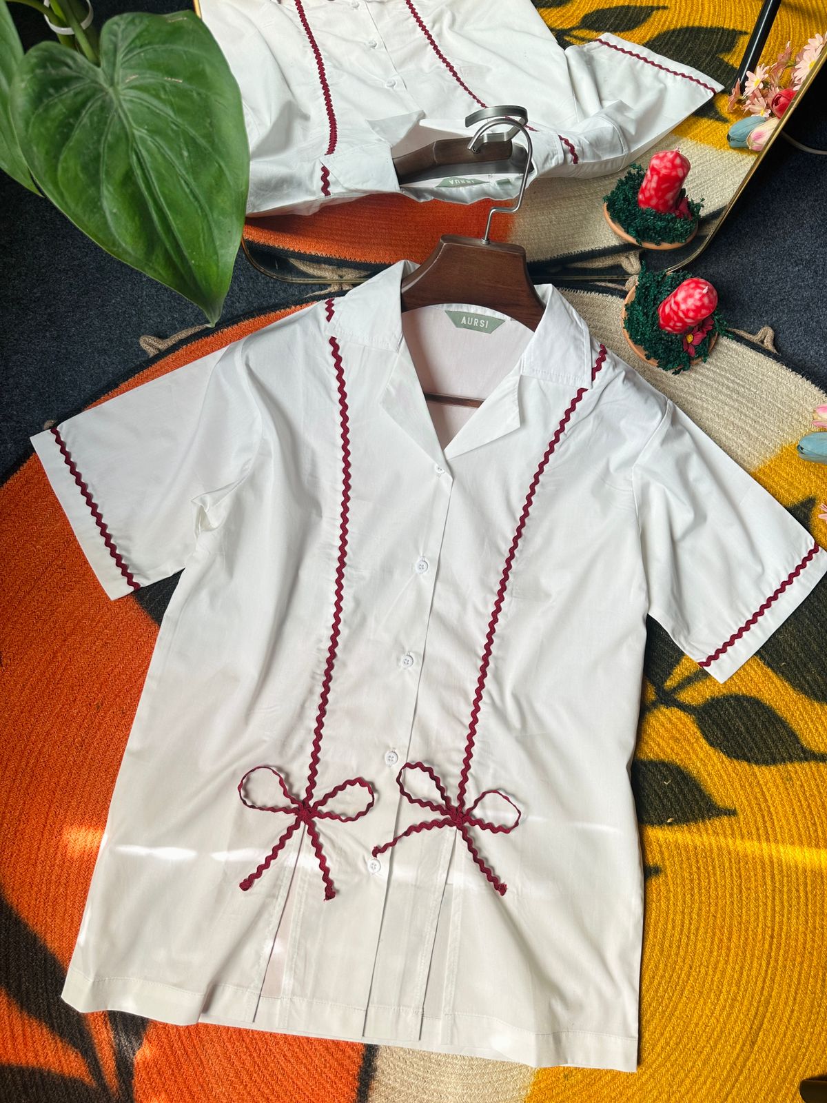 Ladies Shirt 26-15-A (Off-White)