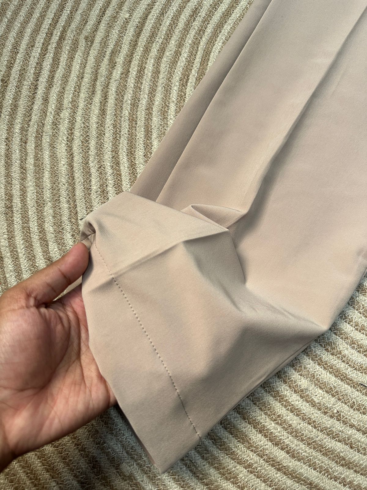 Unisex Formal Baggy Pant (Cream)