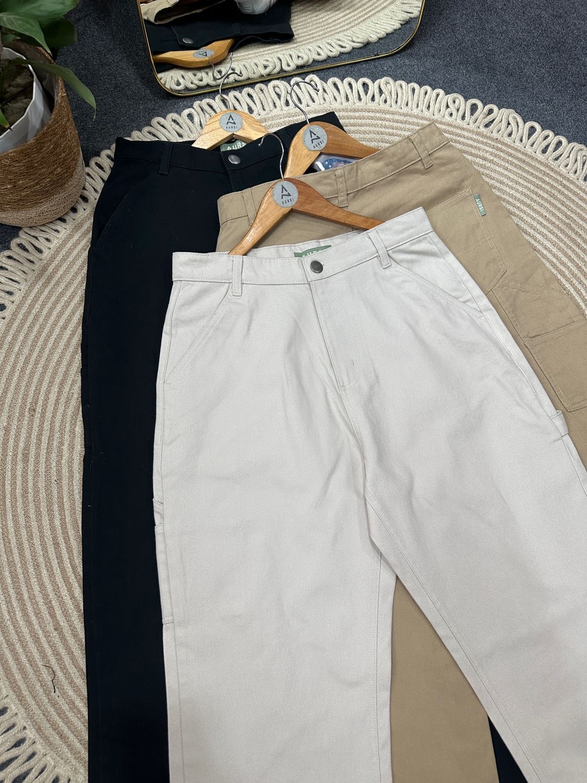 Unisex Carpenter Baggy Pant 04 by AURSI
