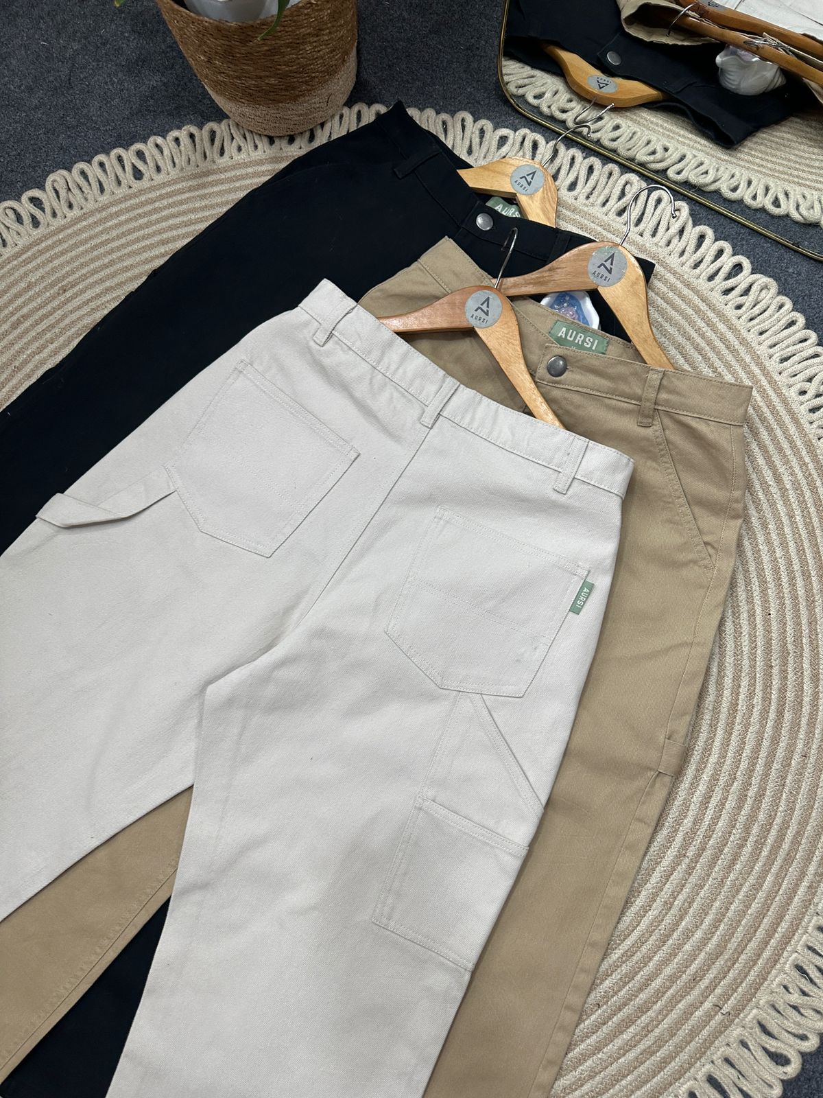 Unisex Carpenter Baggy Pant 04 by AURSI