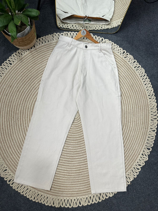 Unisex Baggy Pant 04 (Off-White)