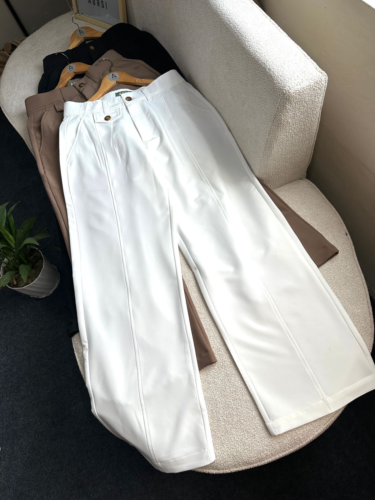 Unisex Baggy Wide Leg Pants 05 by AURSI