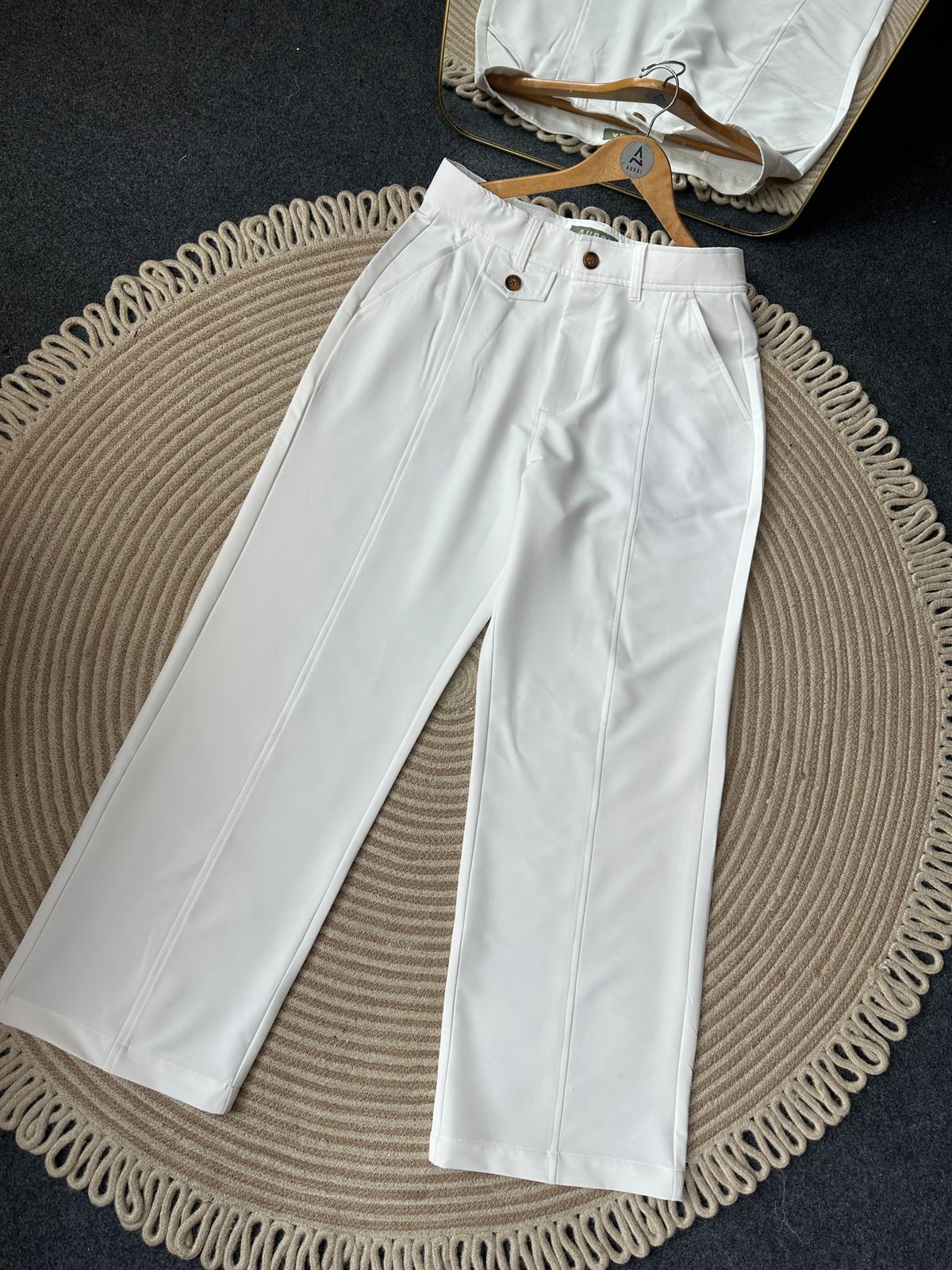 Unisex Baggy Wide Leg Pants 05 by AURSI