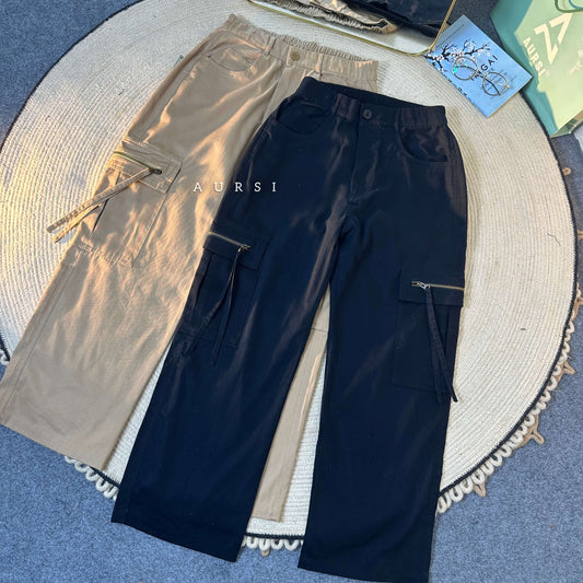 Unisex Baggy Cargo Pant 004 by AURSI
