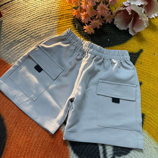 Kid's Short Pant (Off-White)