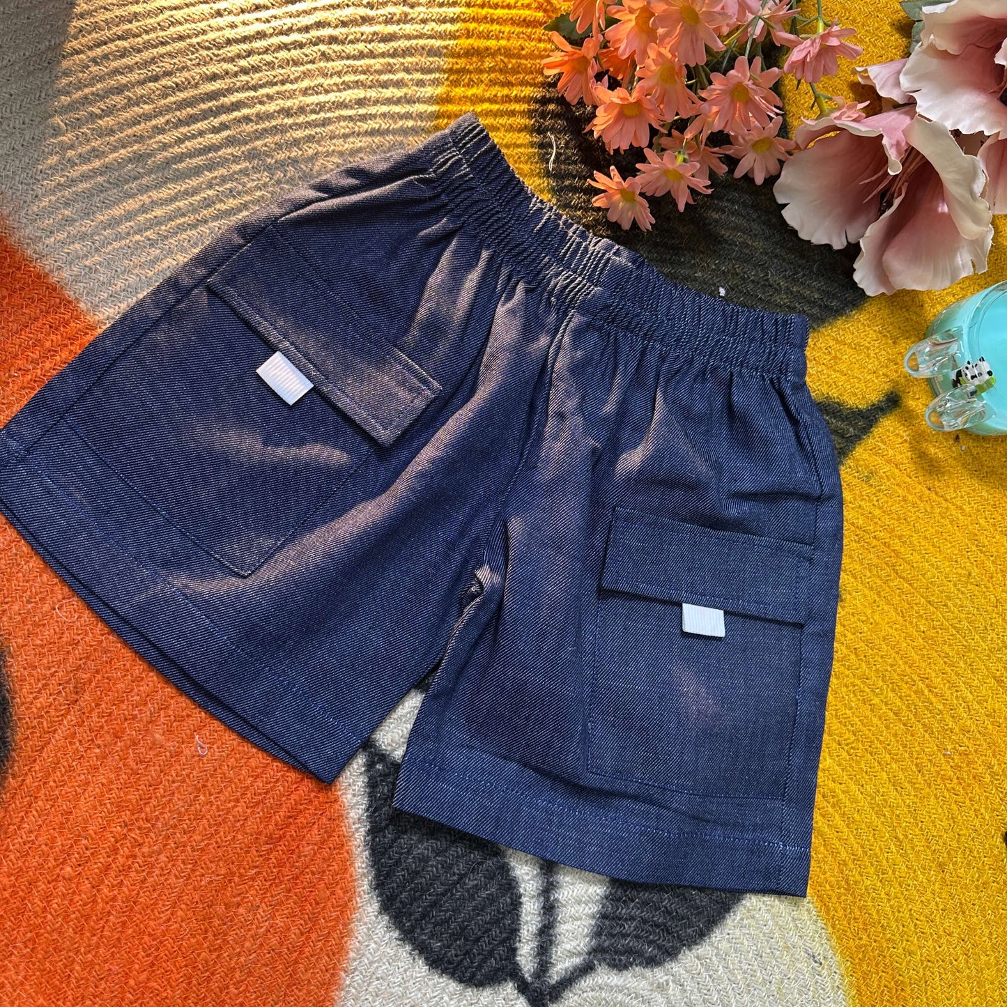 Kid's Short Pant (Denim Color)