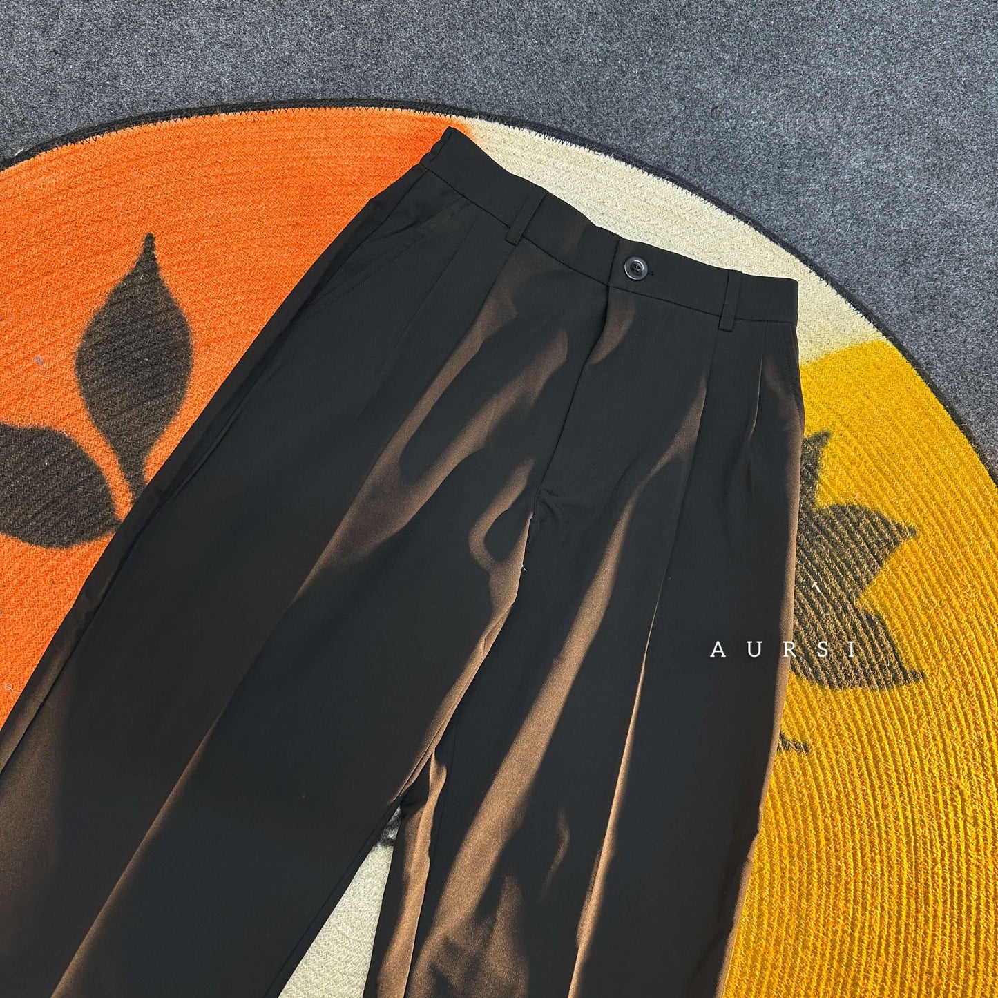 Ladies Wide Leg Pants 06 (Black)