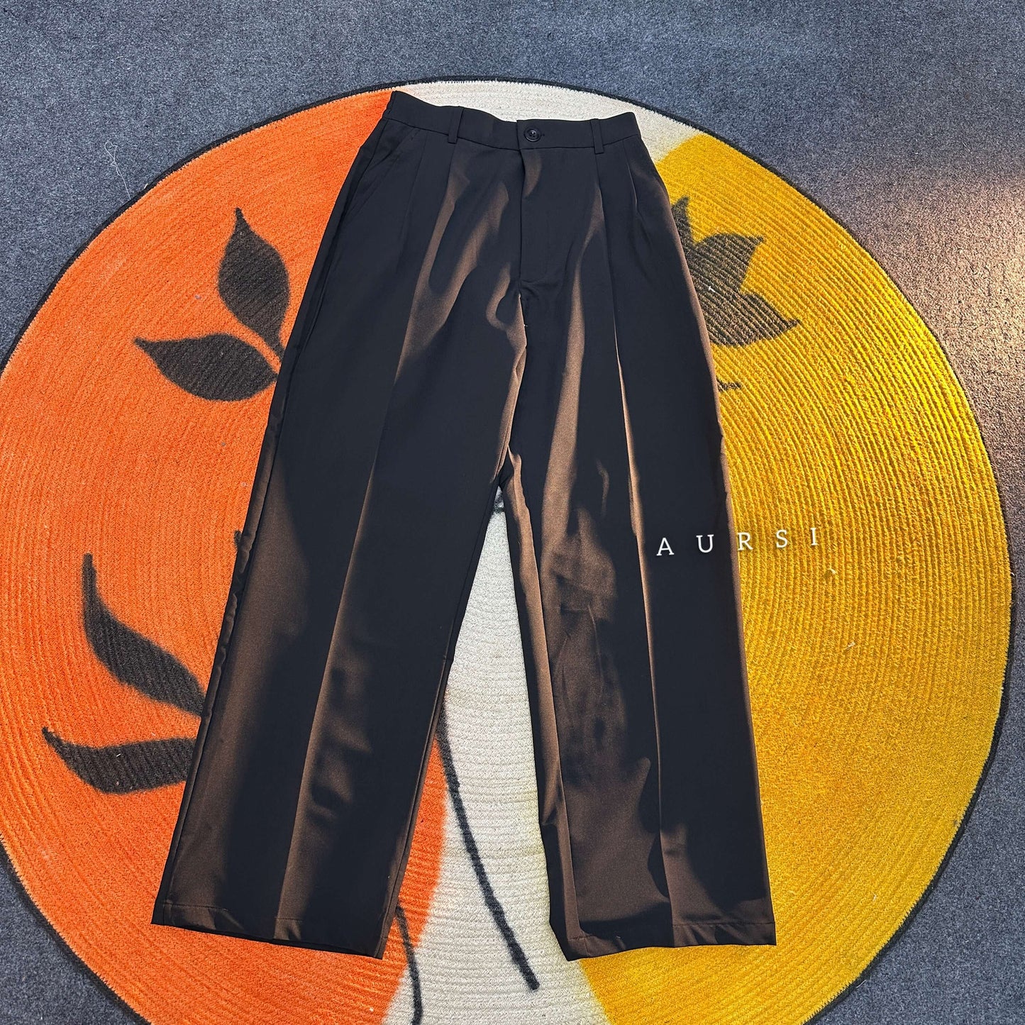 Ladies Wide Leg Pants 06 (Black)