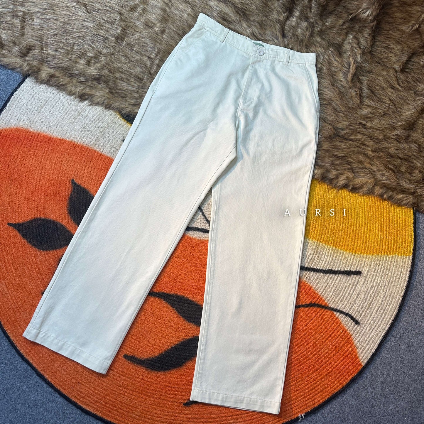 Unisex Twill Baggy Pants 03 by AURSI