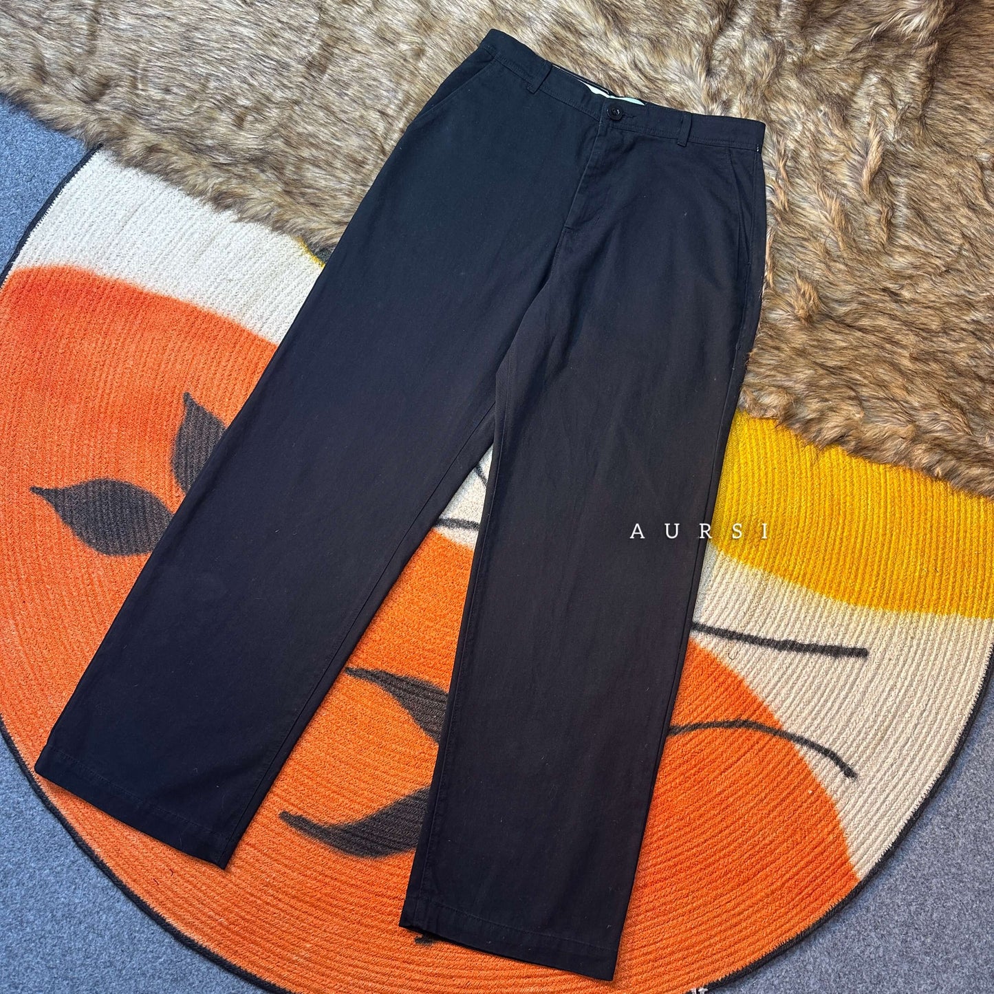 Unisex Twill Baggy Pants 03 by AURSI