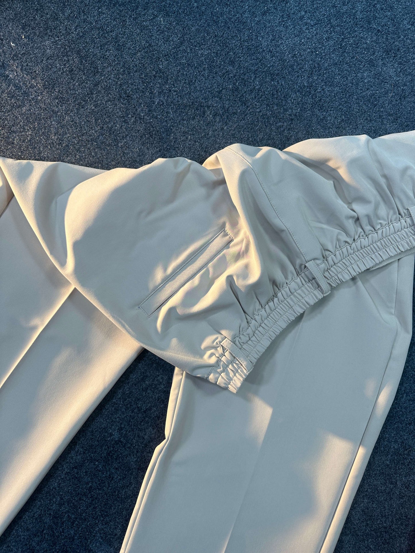 Unisex Formal Baggy Pant (Cream)