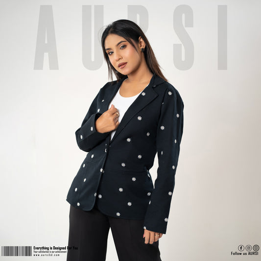 Daisy Flower Blazer