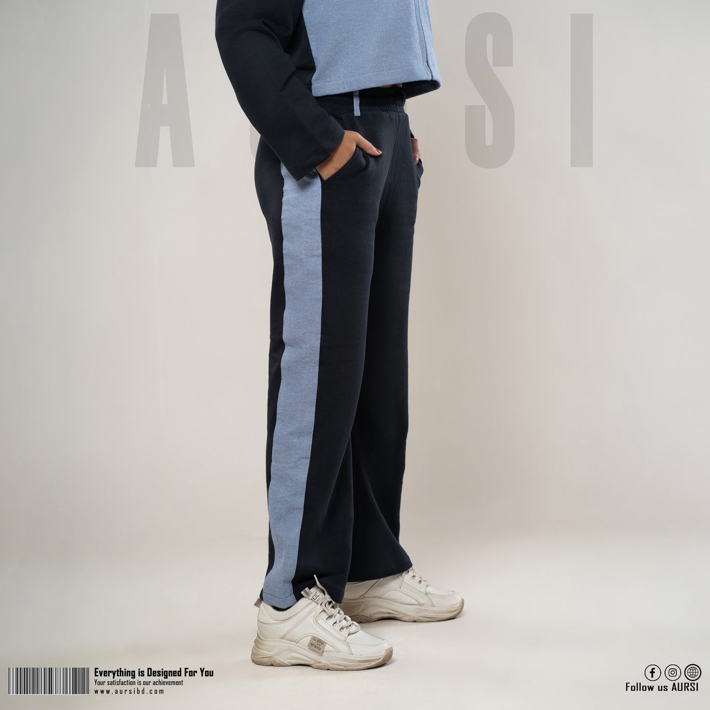 Crop Hoodie & Joggers Set