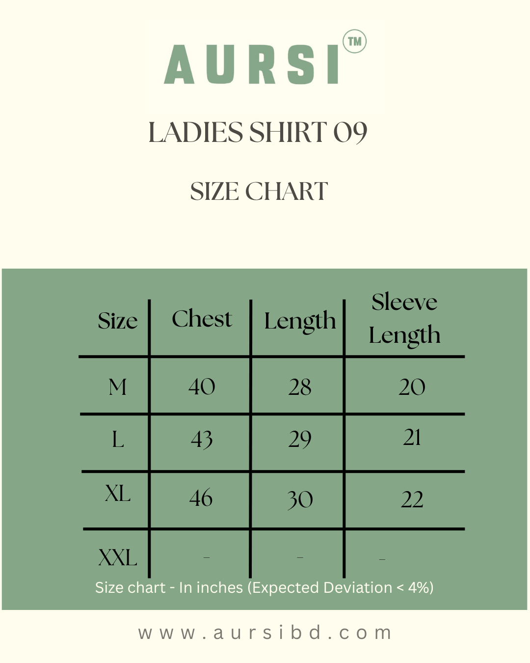 Ladies Shirt 25-09-01