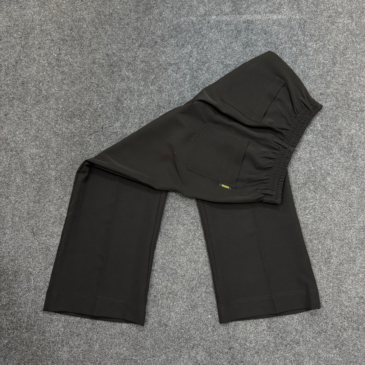 Loose Fitted Wide Leg Pants - Black