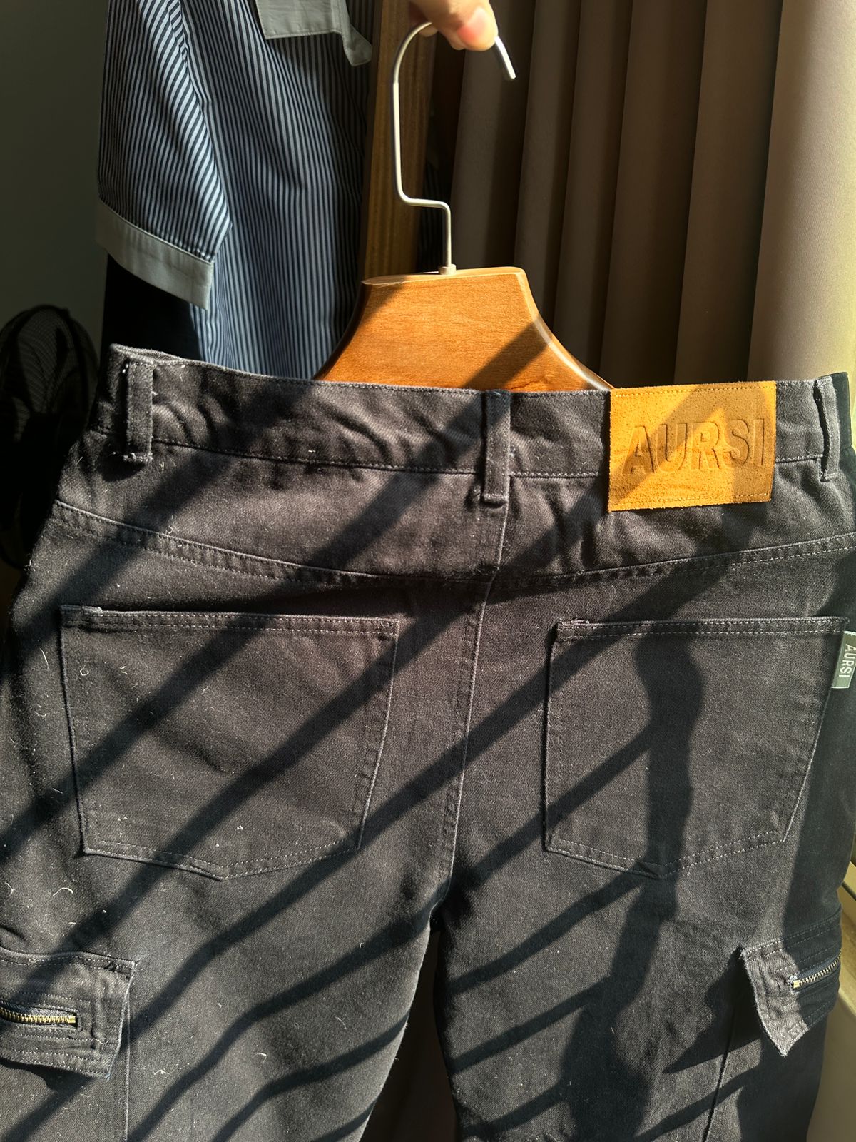 Unisex Cargo Pants 26-005 (Black)