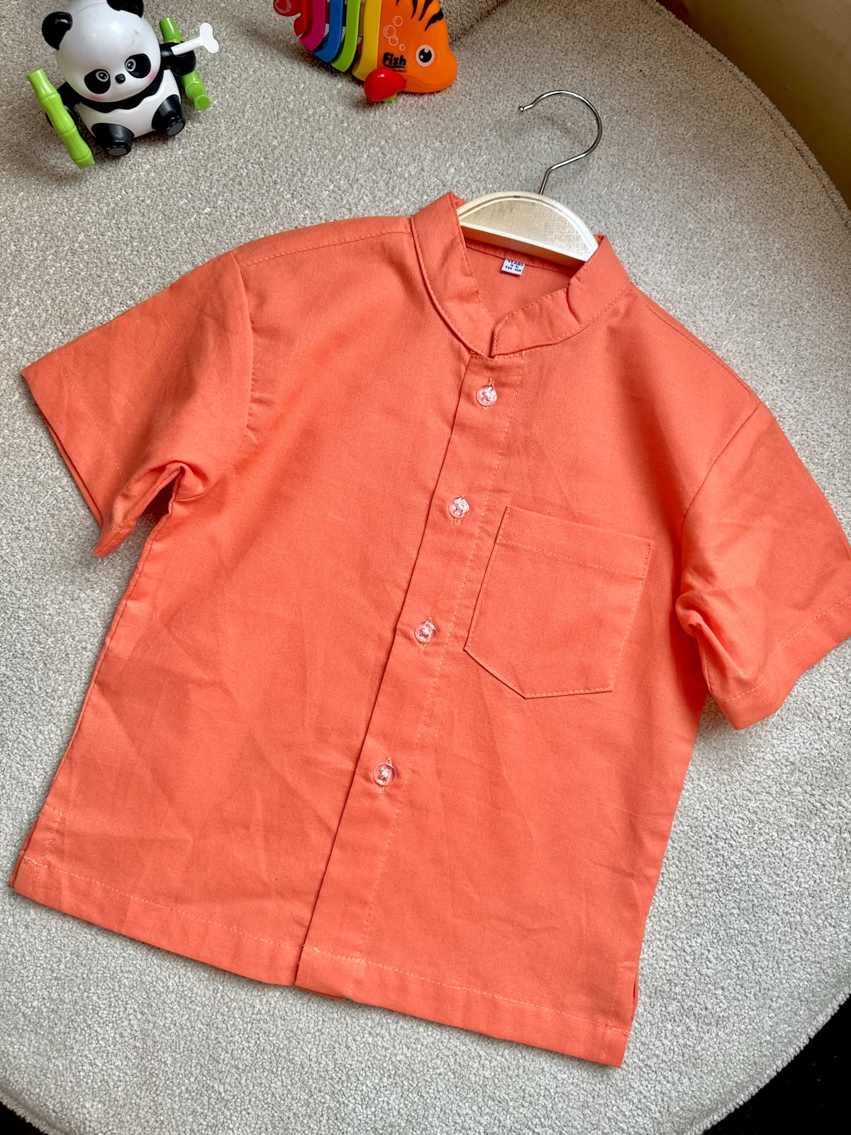 Kid's Shirt (Boys) - Orange - 002