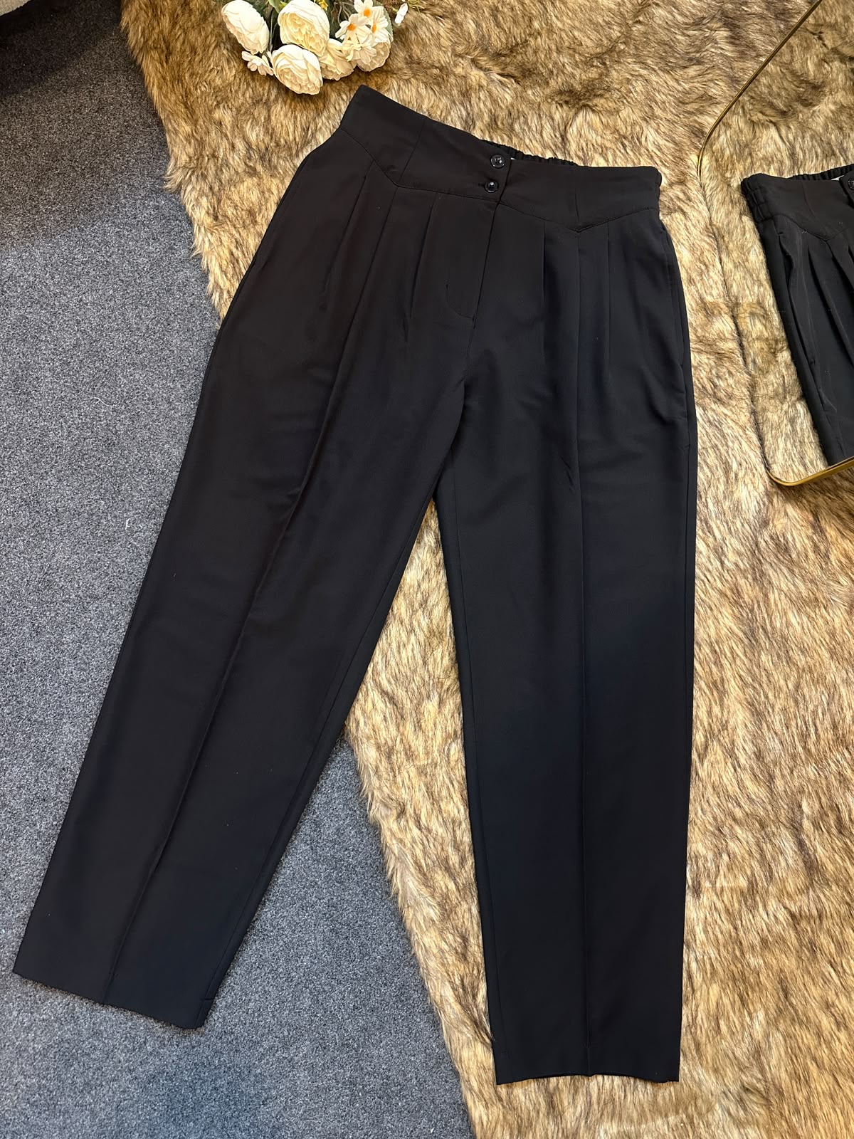 Ladies Semi Formal Pant 26-09 (Black)